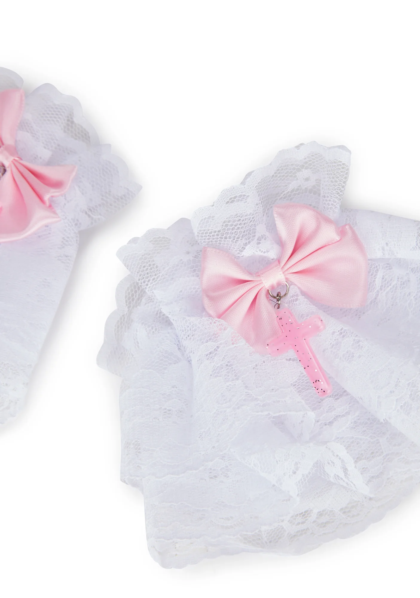 Make Me Blush Cuff Set - White - Image 2