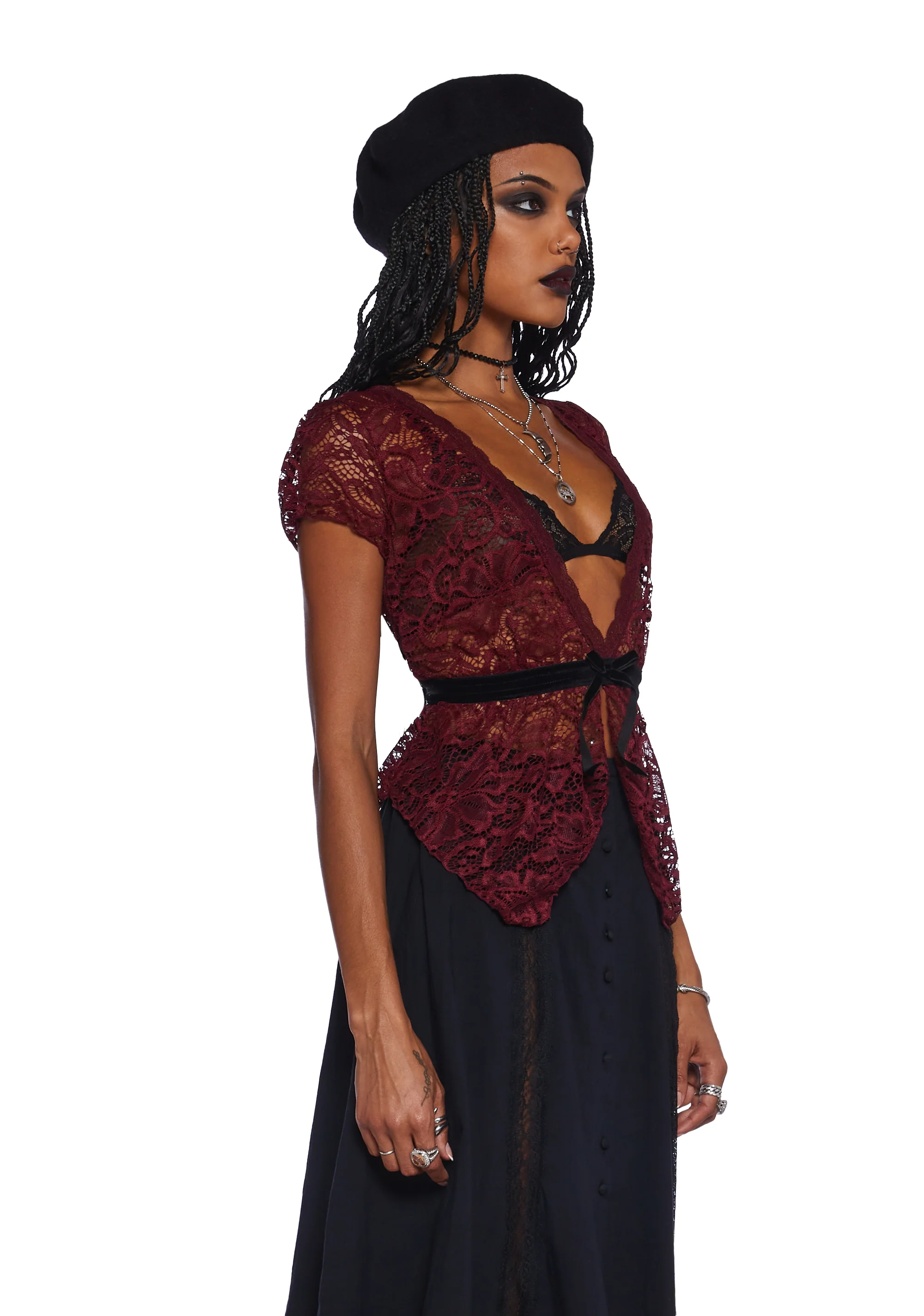 Make Them See Lace Top - Image 3