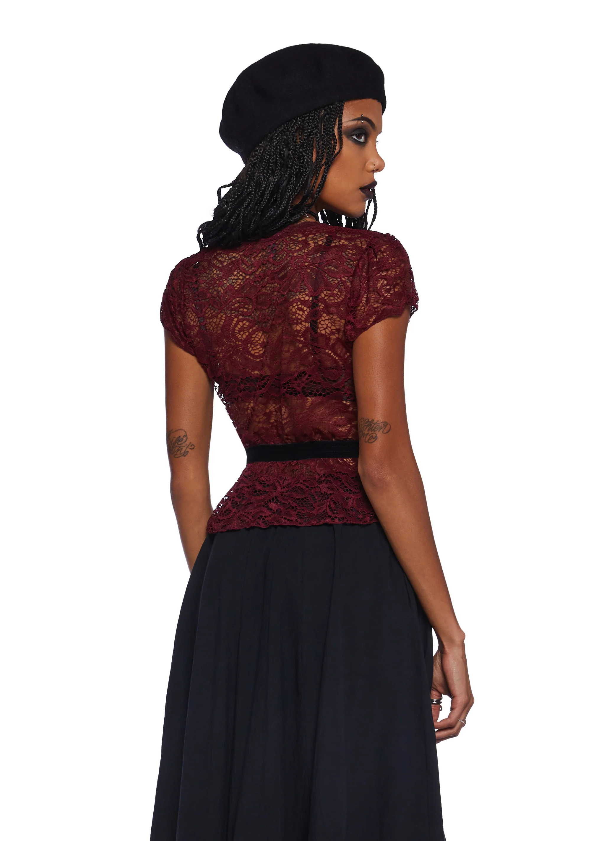 Make Them See Lace Top - Image 4