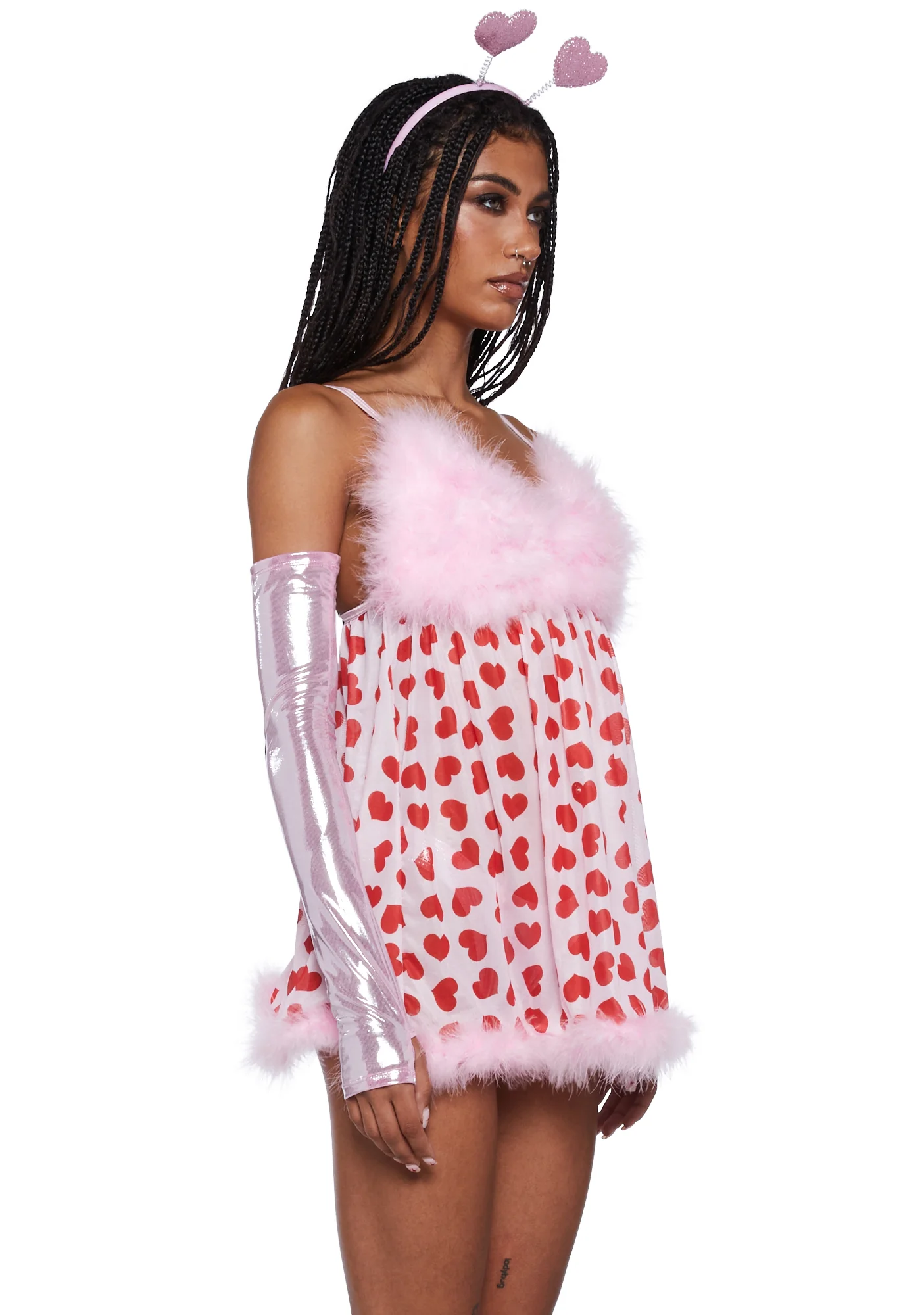 Make U Mine Cupid Costume - Pink - Image 3