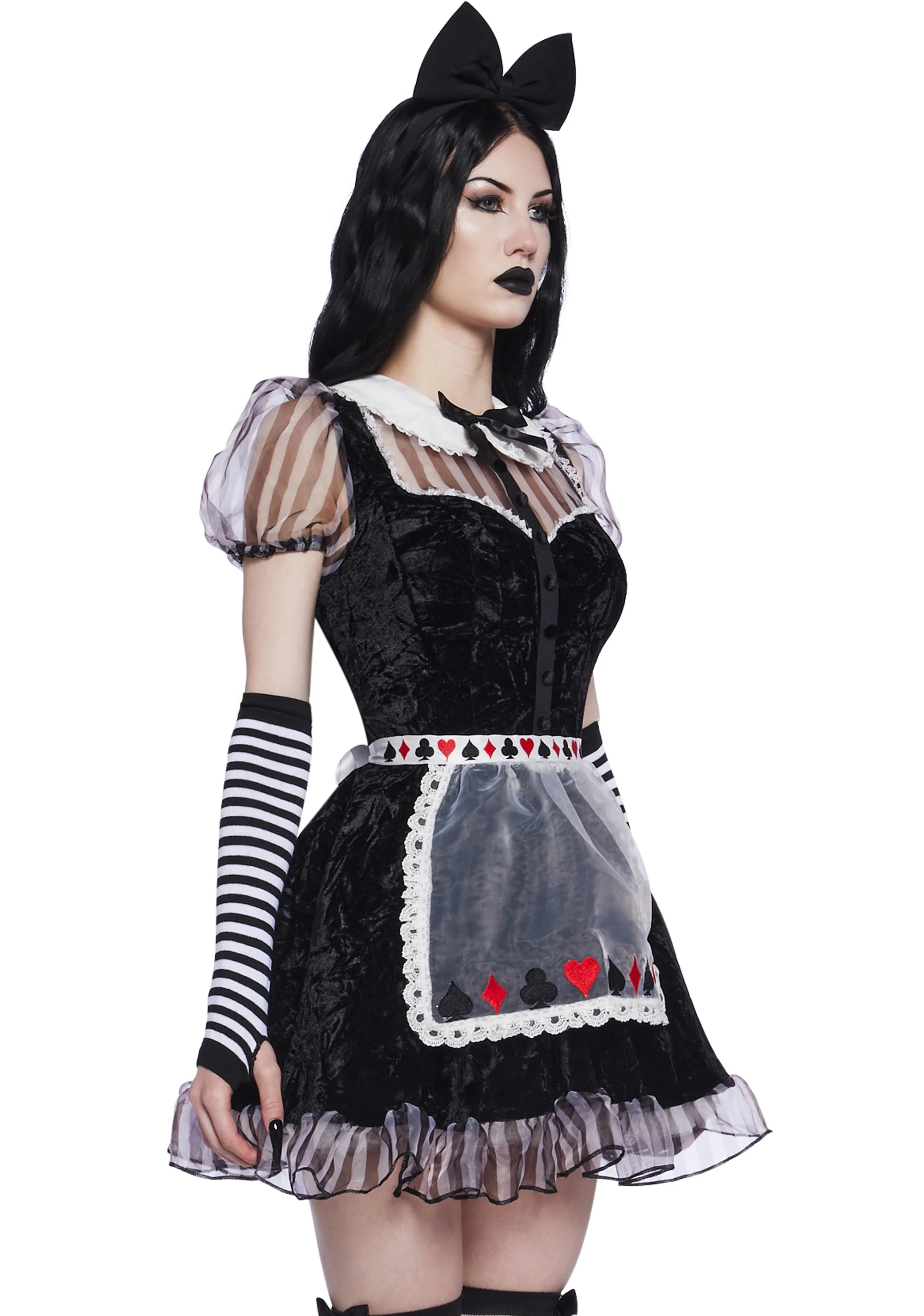Malice In Wonderland Costume Set - Image 3