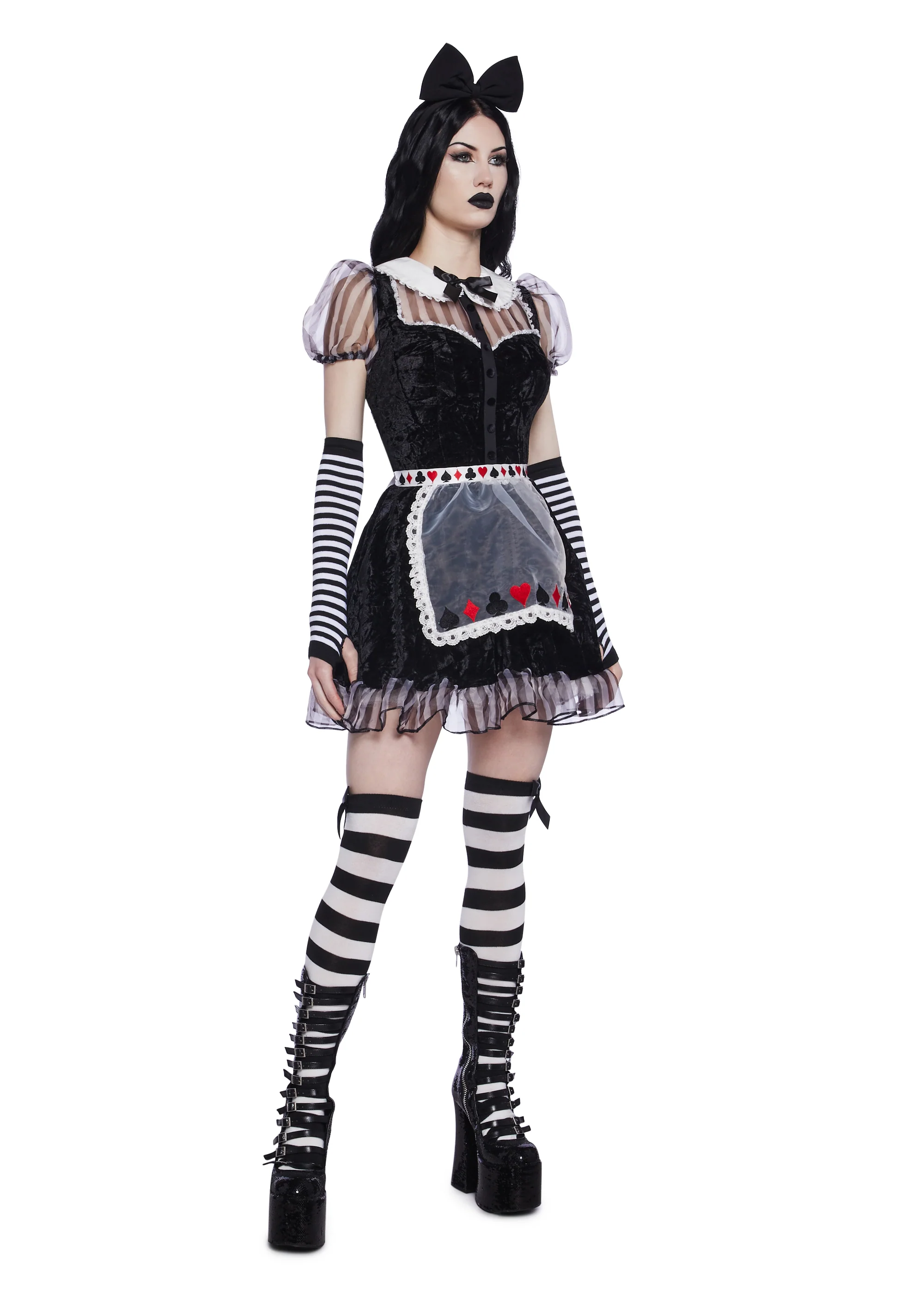 Malice In Wonderland Costume Set - Image 5