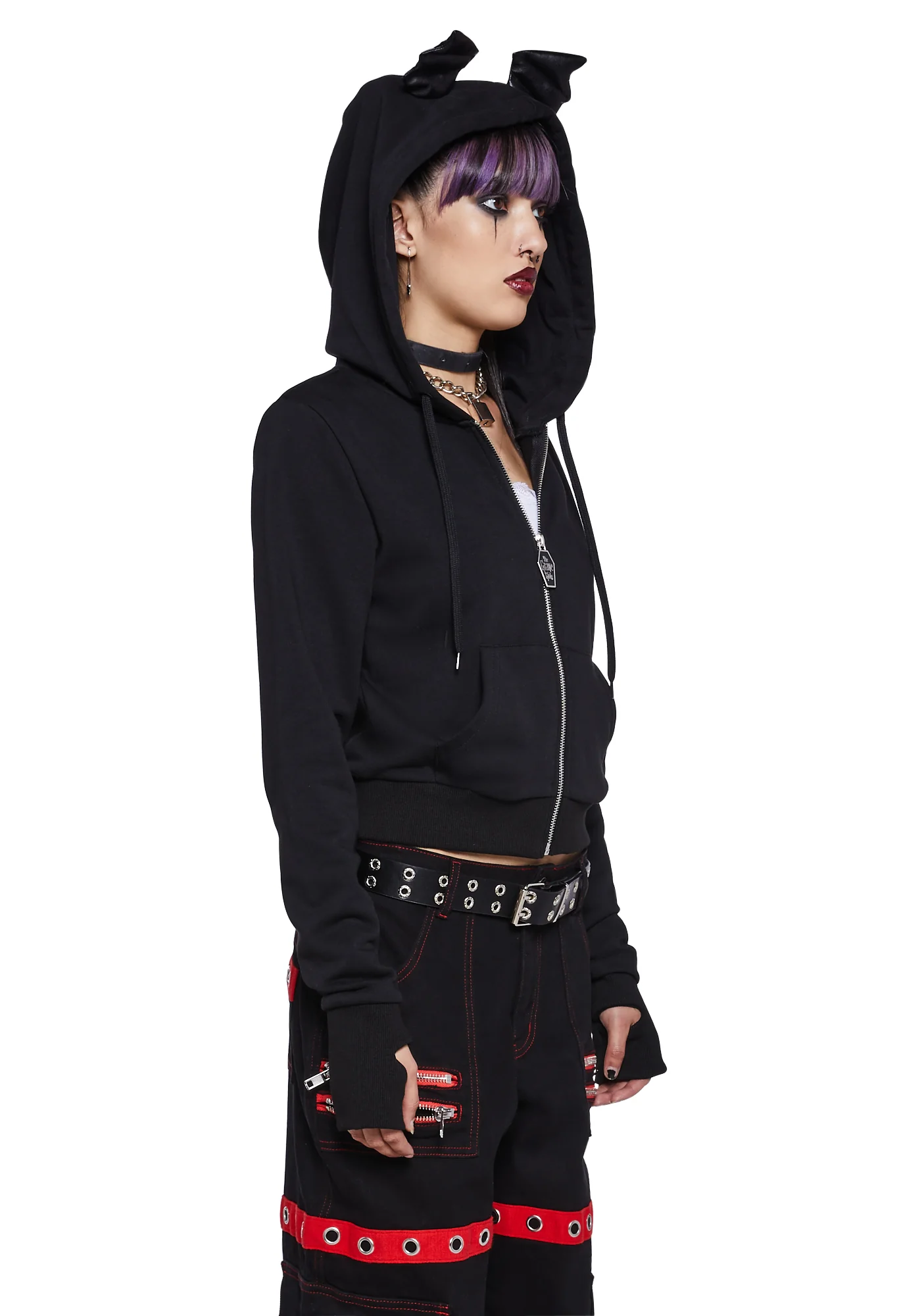 Manifest Outcomes Zip-Up Hoodie - Image 3
