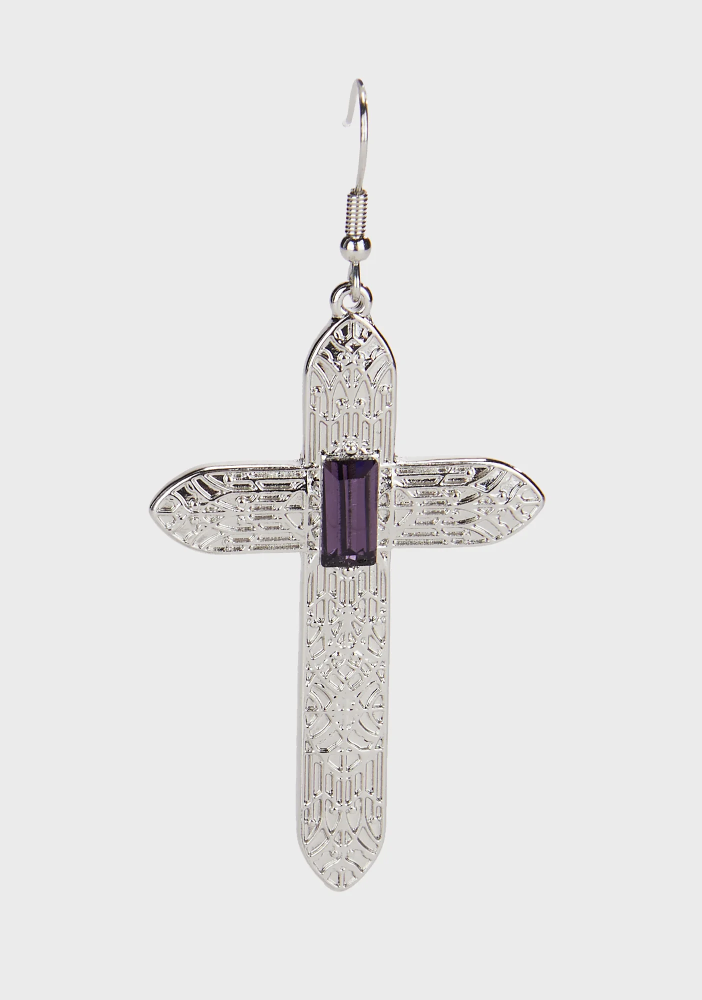 Many Eccentricities Cross Earrings - Image 3