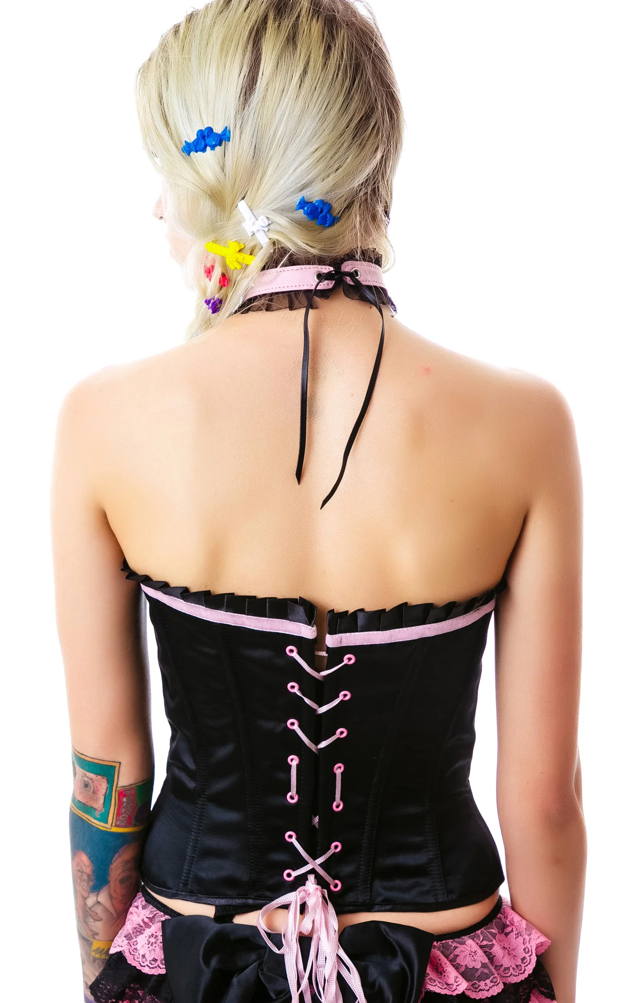 Marilyn Satin Corset - Image 2