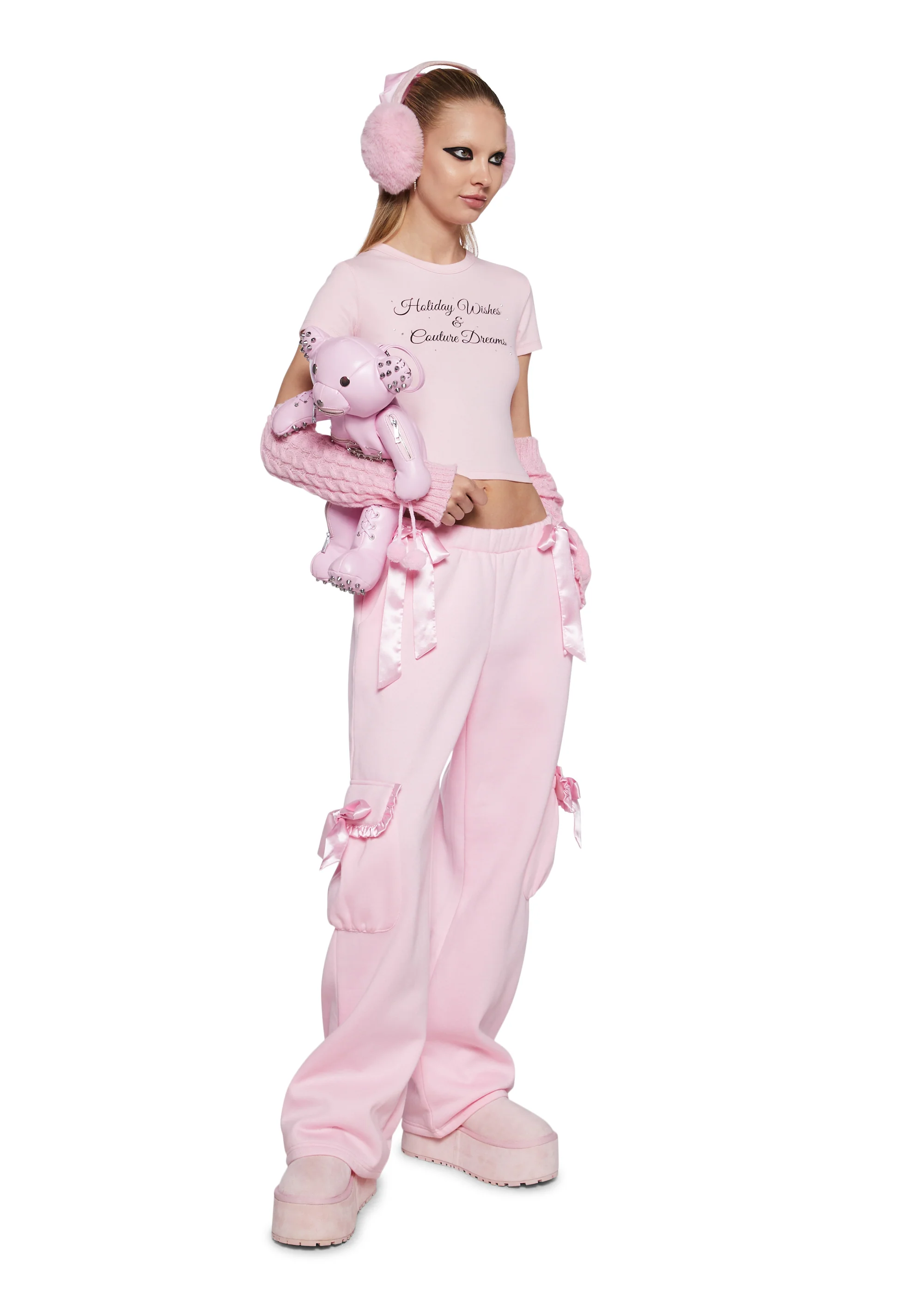 Marshmallow World Baggy Sweatpants - Image 3