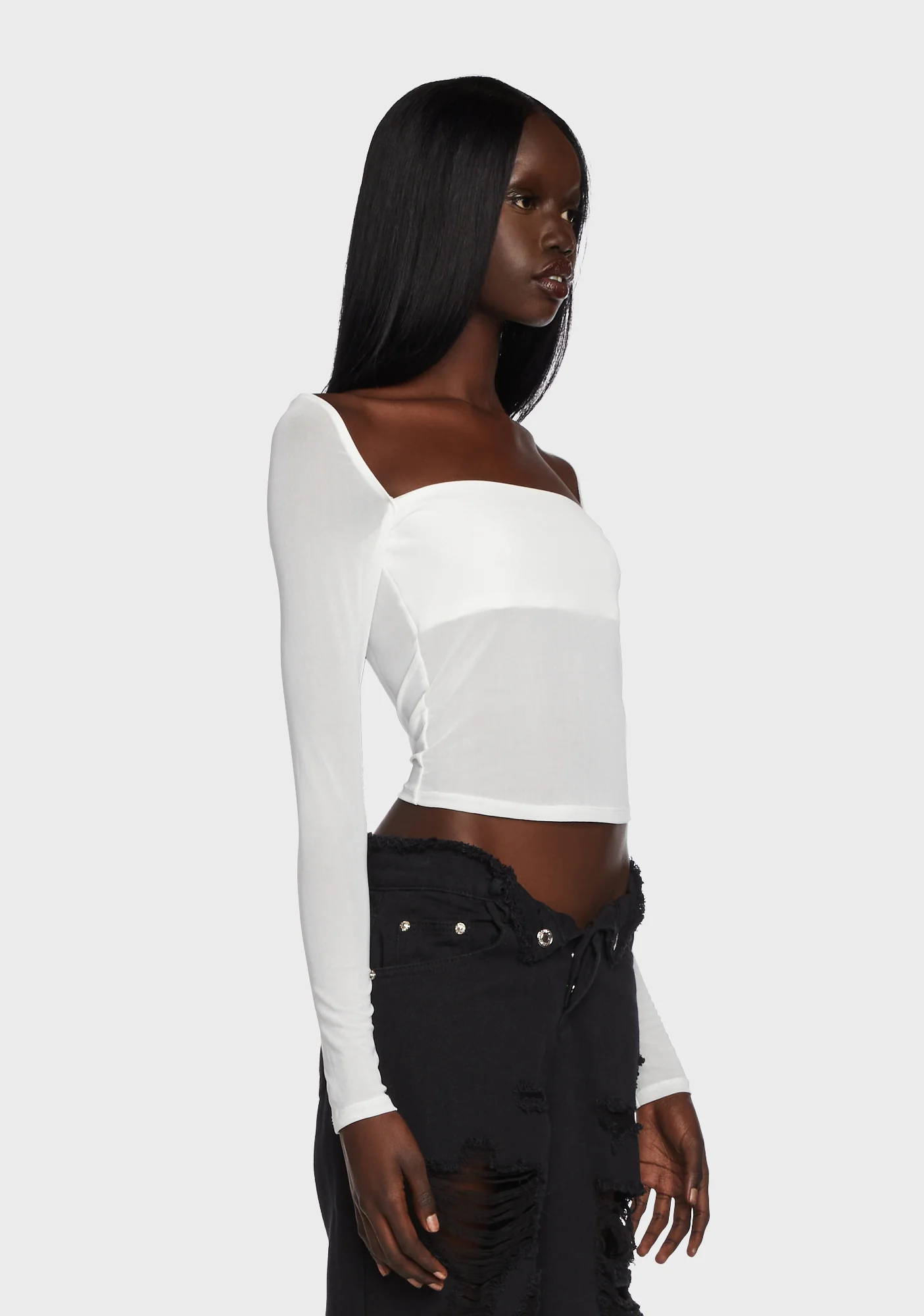 Marta Mesh Top - Image 3