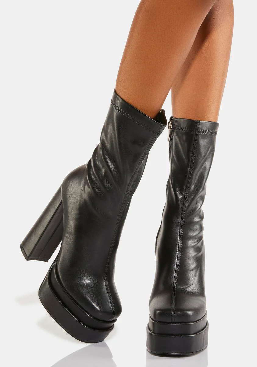 Martha Platform Boots - Image 2