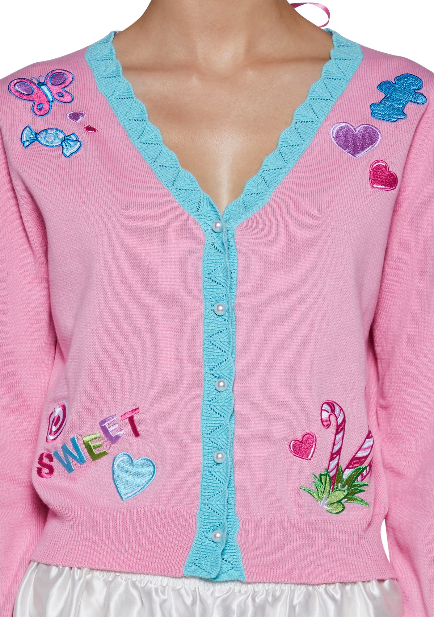 Marvelous Mint Knit Cardigan - Image 5