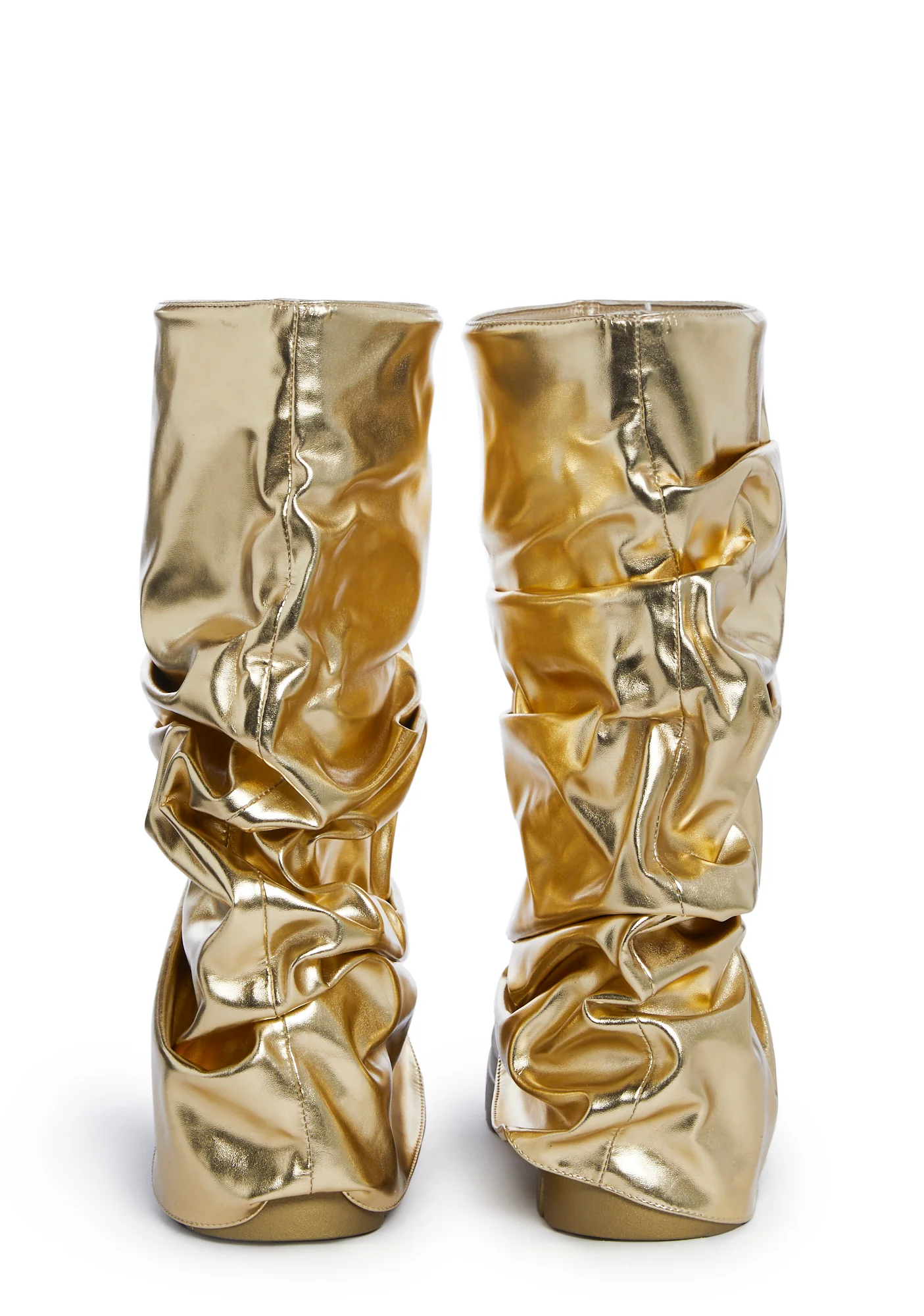 Mate Ankle Boots- Gold - Image 4