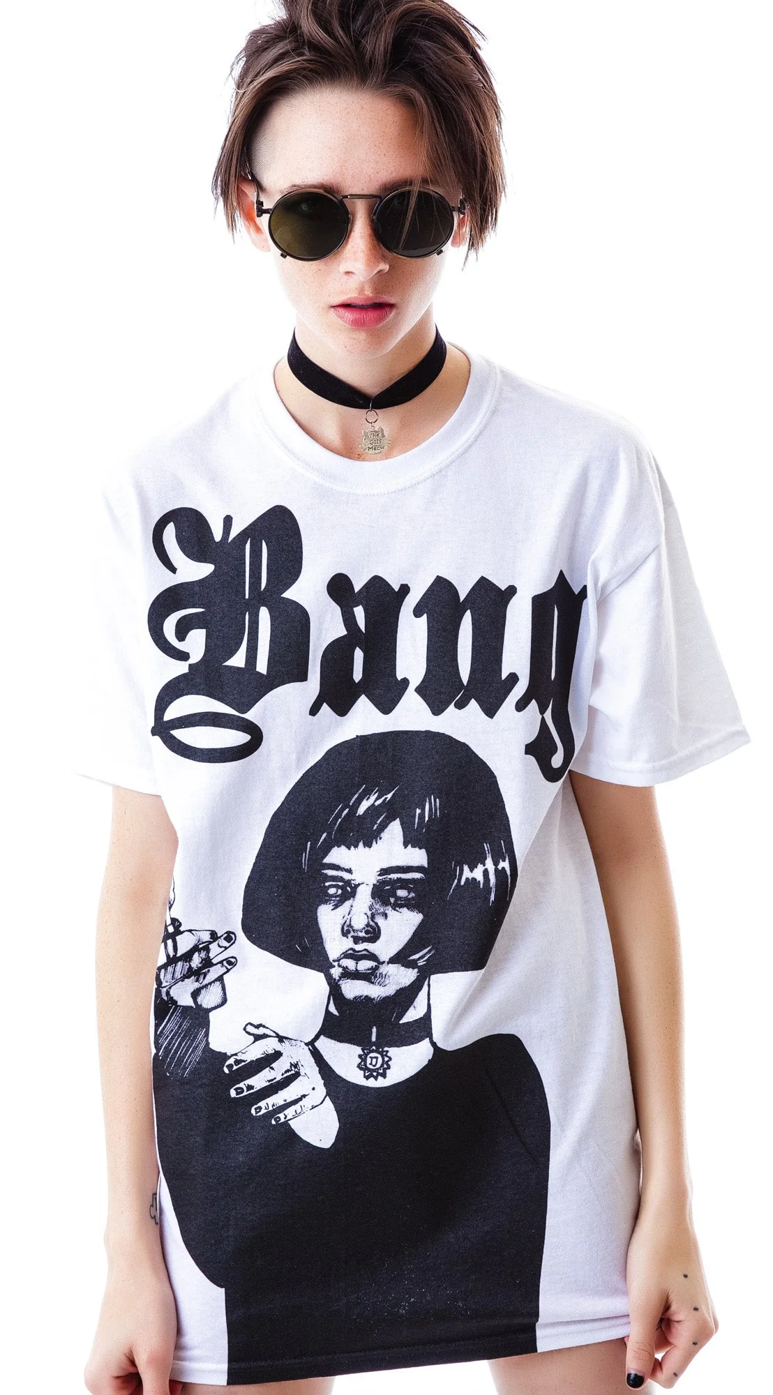 Mathilda Tee - Black - Image 10