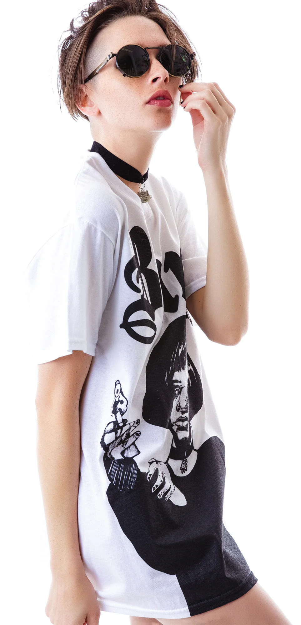Mathilda Tee - Black - Image 6