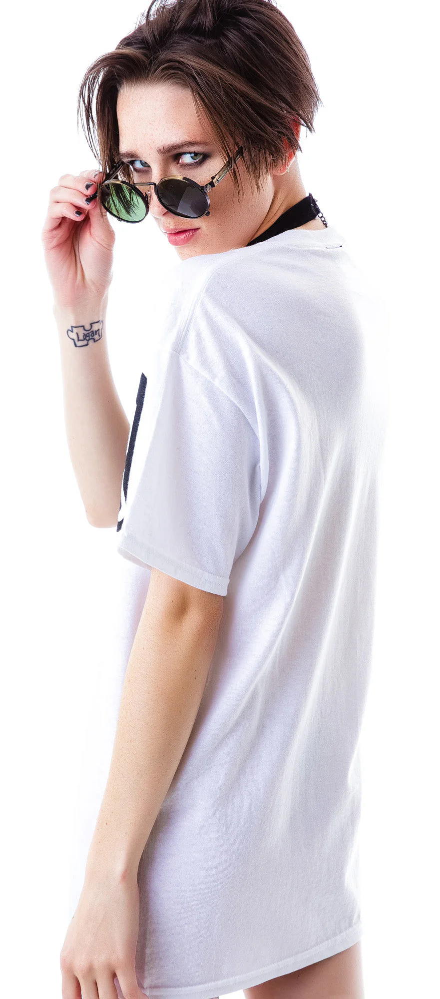 Mathilda Tee - Black - Image 8