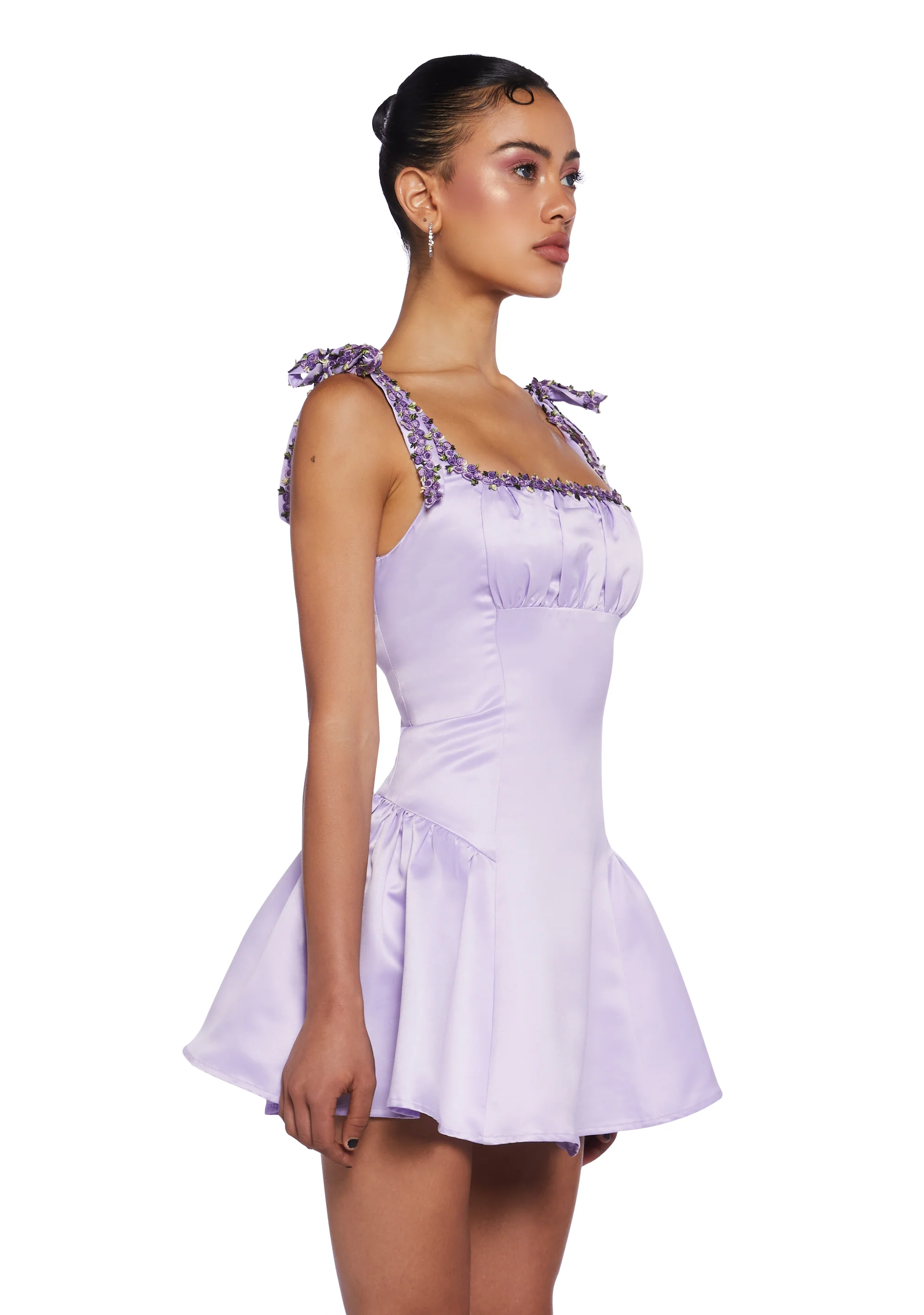Mayfair Residence Mini Dress - Lavender - Image 3