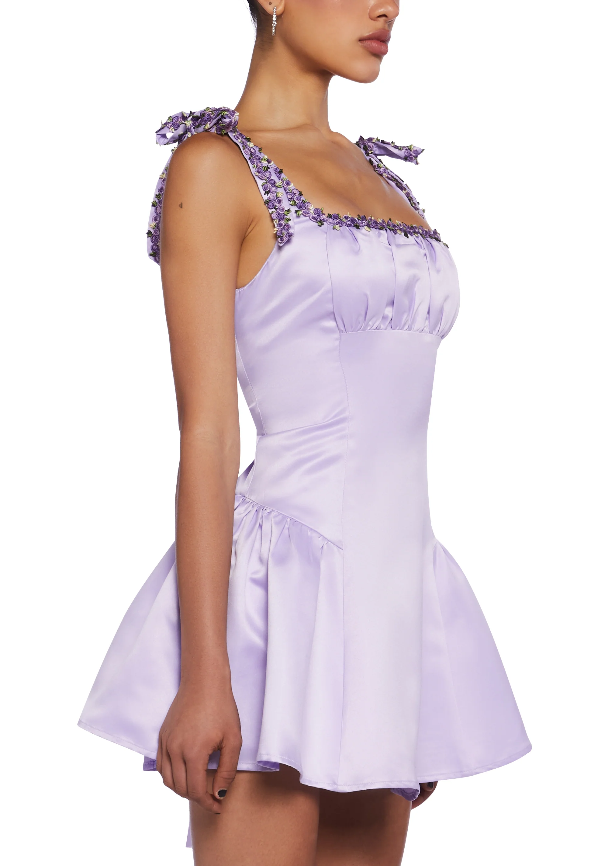 Mayfair Residence Mini Dress - Lavender - Image 5
