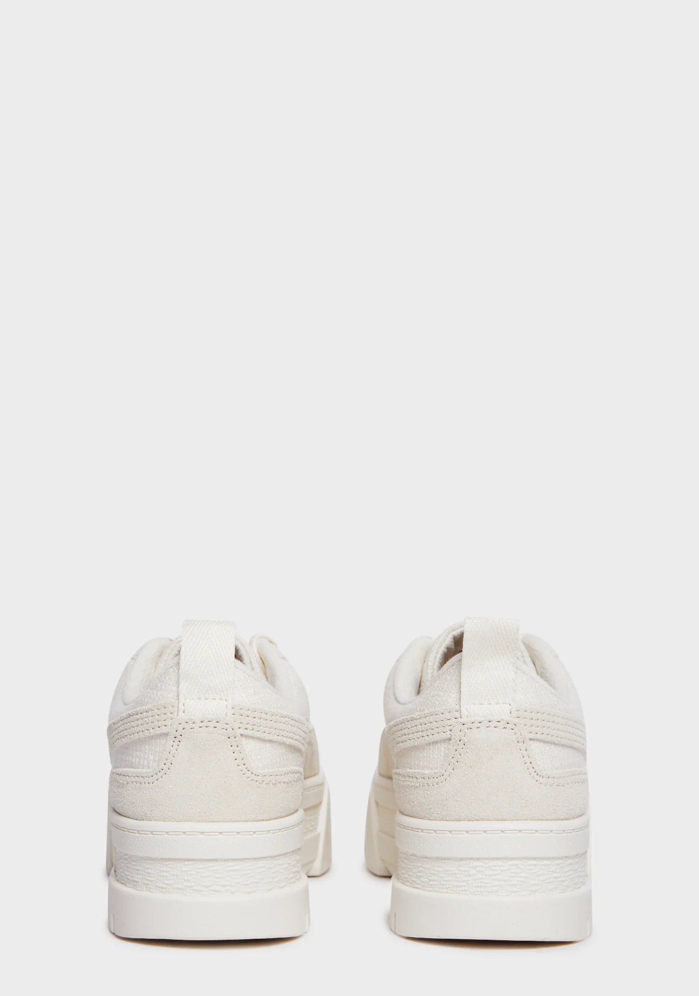 Mayze Blank Canvas Sneakers - Image 4