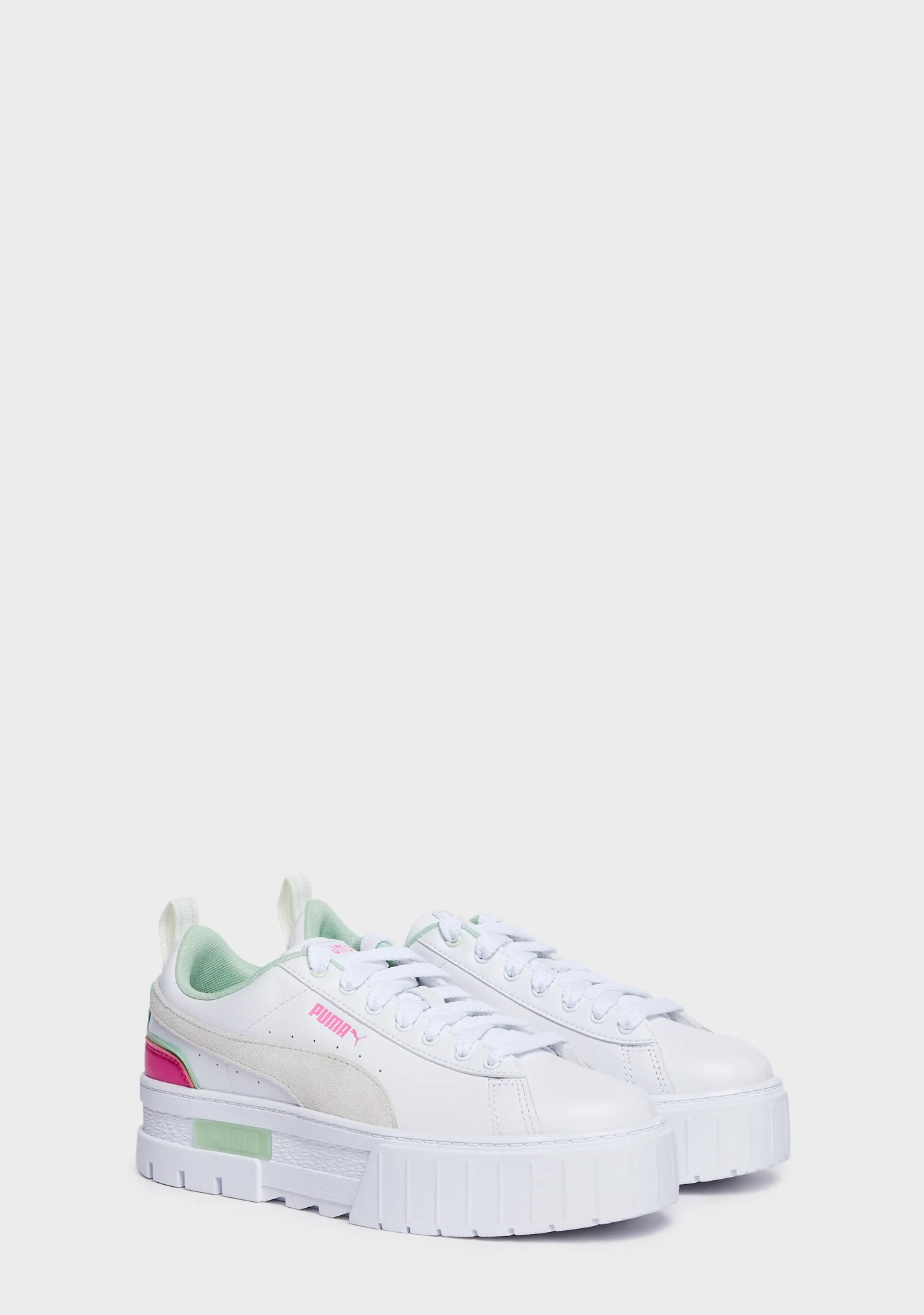 Mayze Brighter Days Platform Sneakers - White/Warm White/Ravish - Image 3