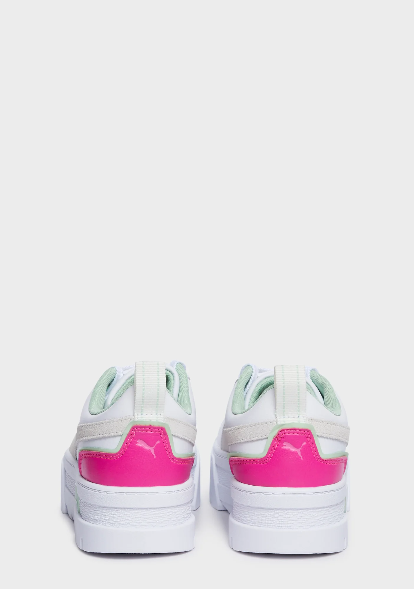 Mayze Brighter Days Platform Sneakers - White/Warm White/Ravish - Image 4