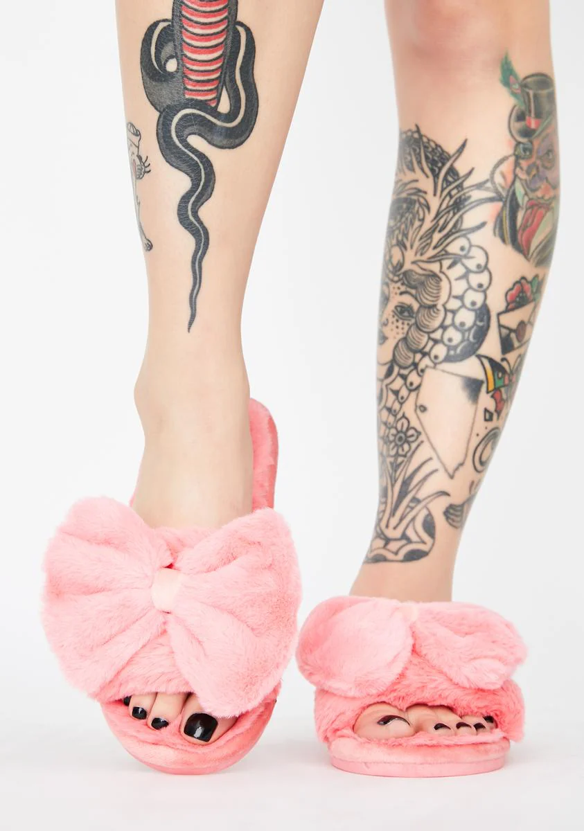 Me Time Plush Slippers - Image 4