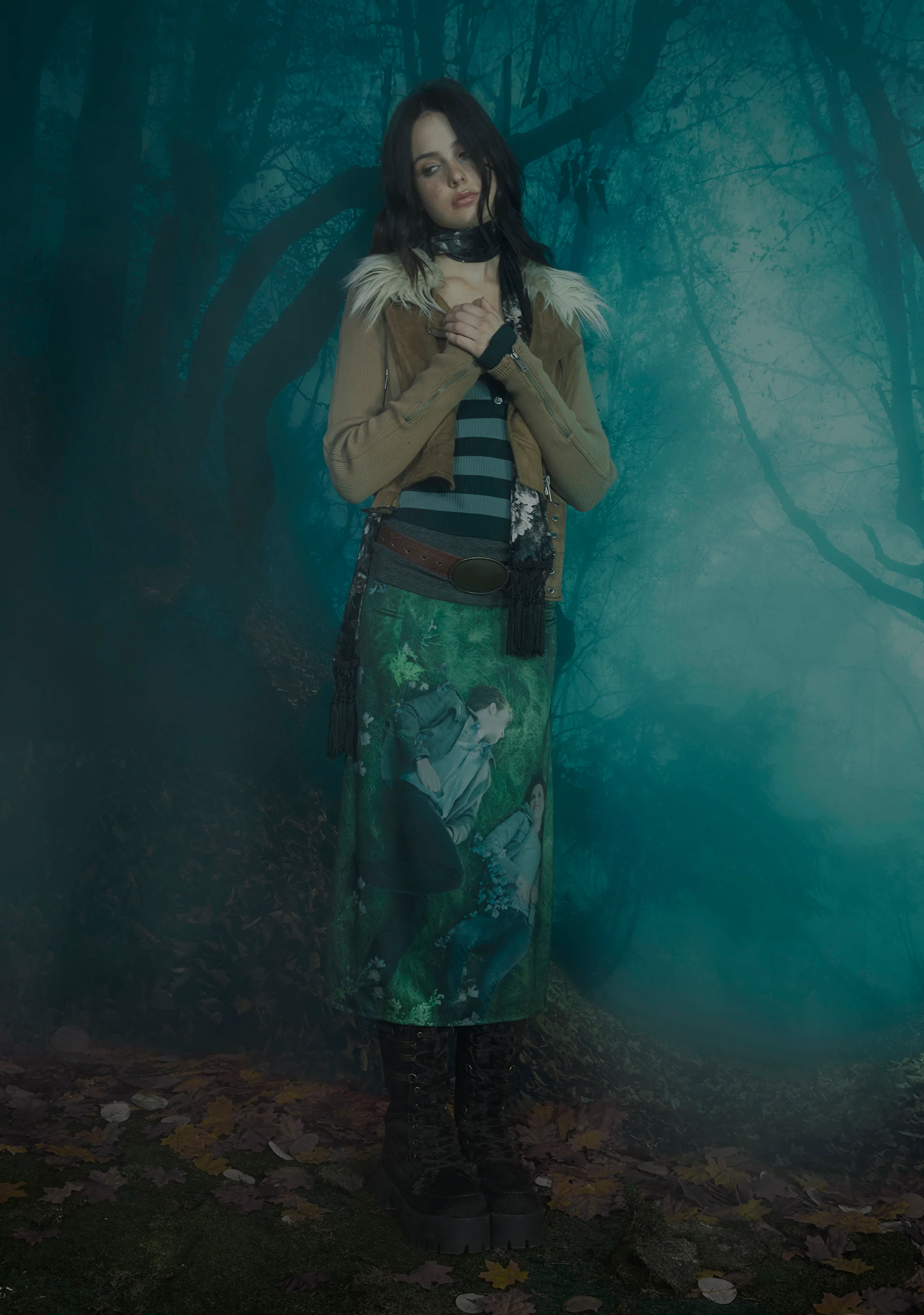 Meadow Dreams Midi Skirt - Image 6