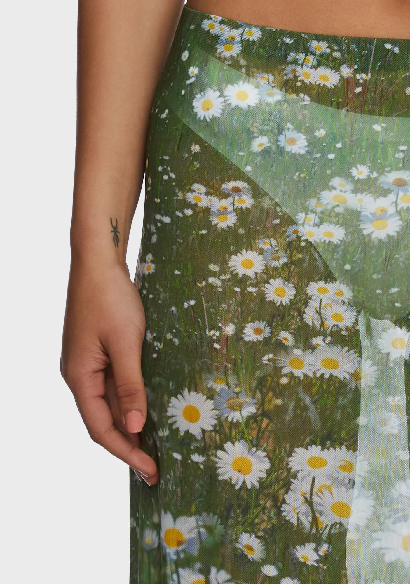 Meadow Mesh Midi Skirt - Image 2