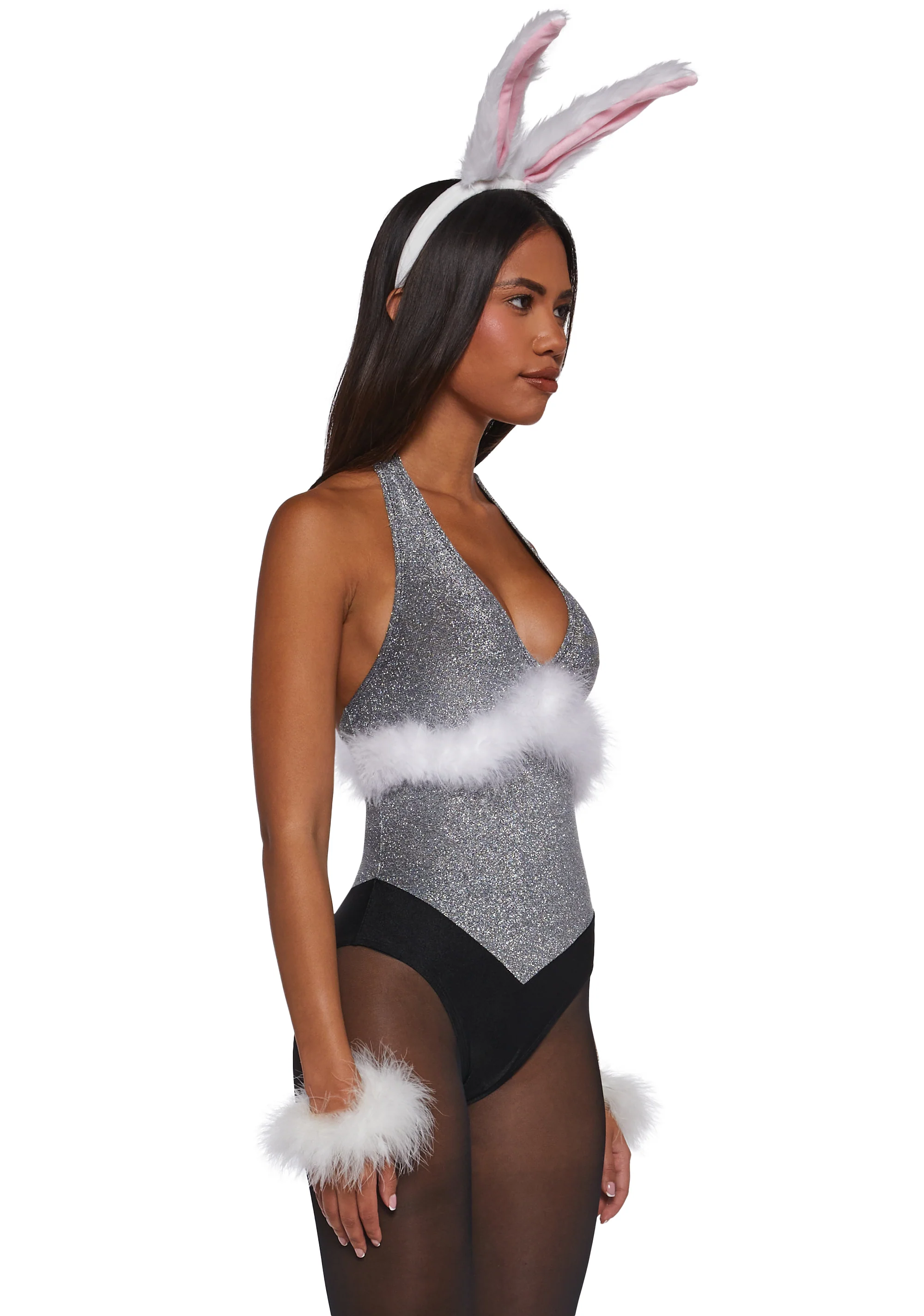 Mean Bunny Girl Costume - Image 3