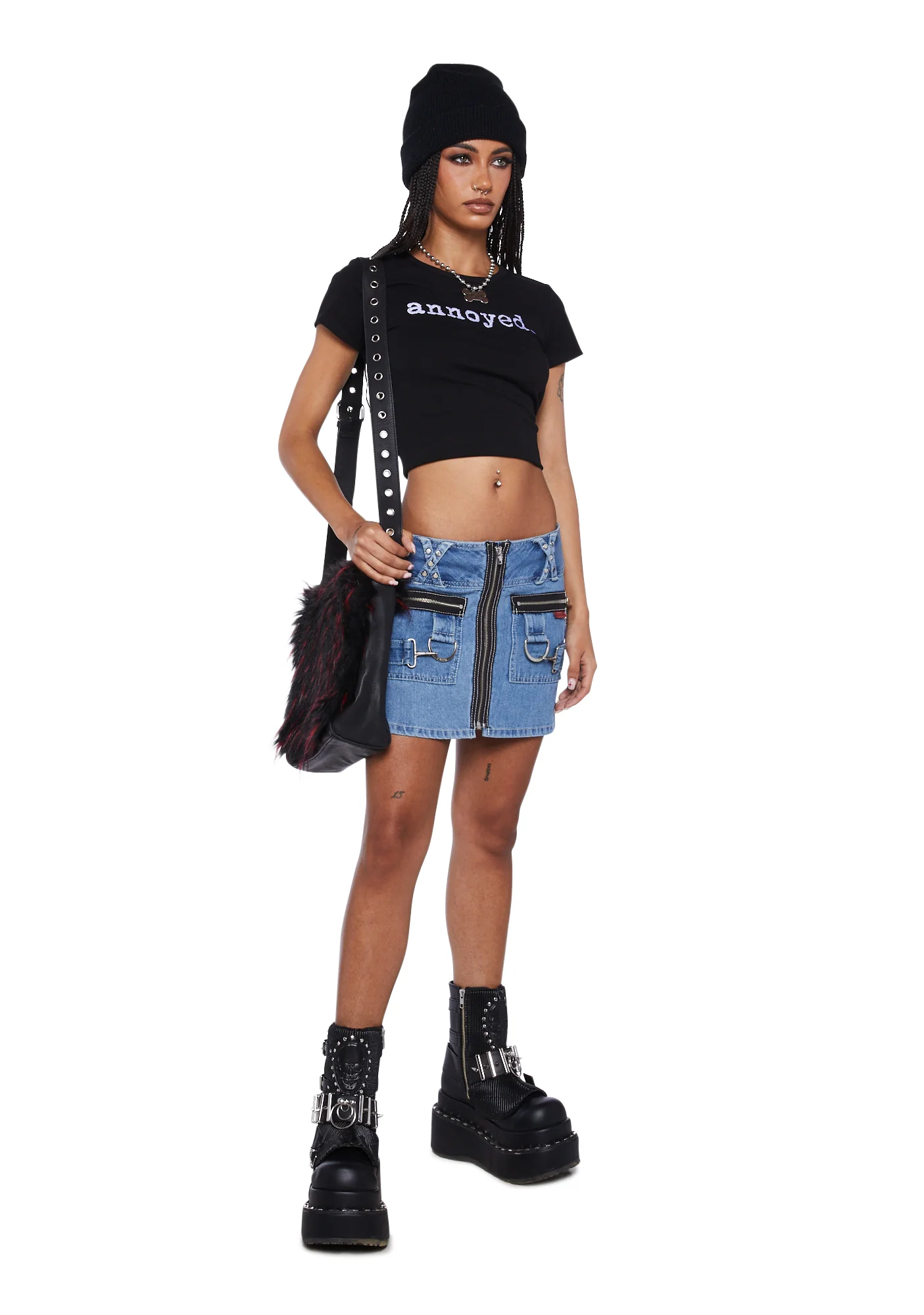 Mega Ring Skirt-Blue - Image 2