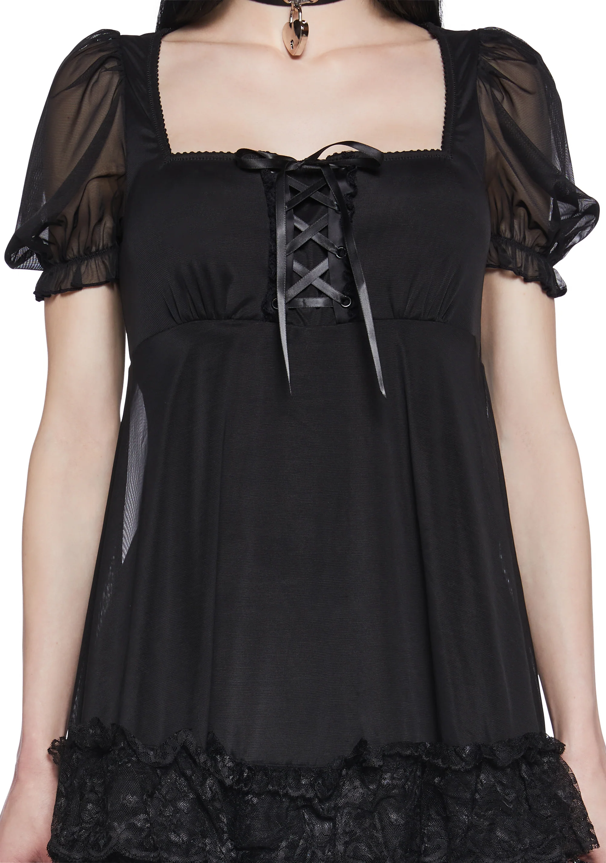 Melancholy Sweetness Babydoll Dress - Image 5