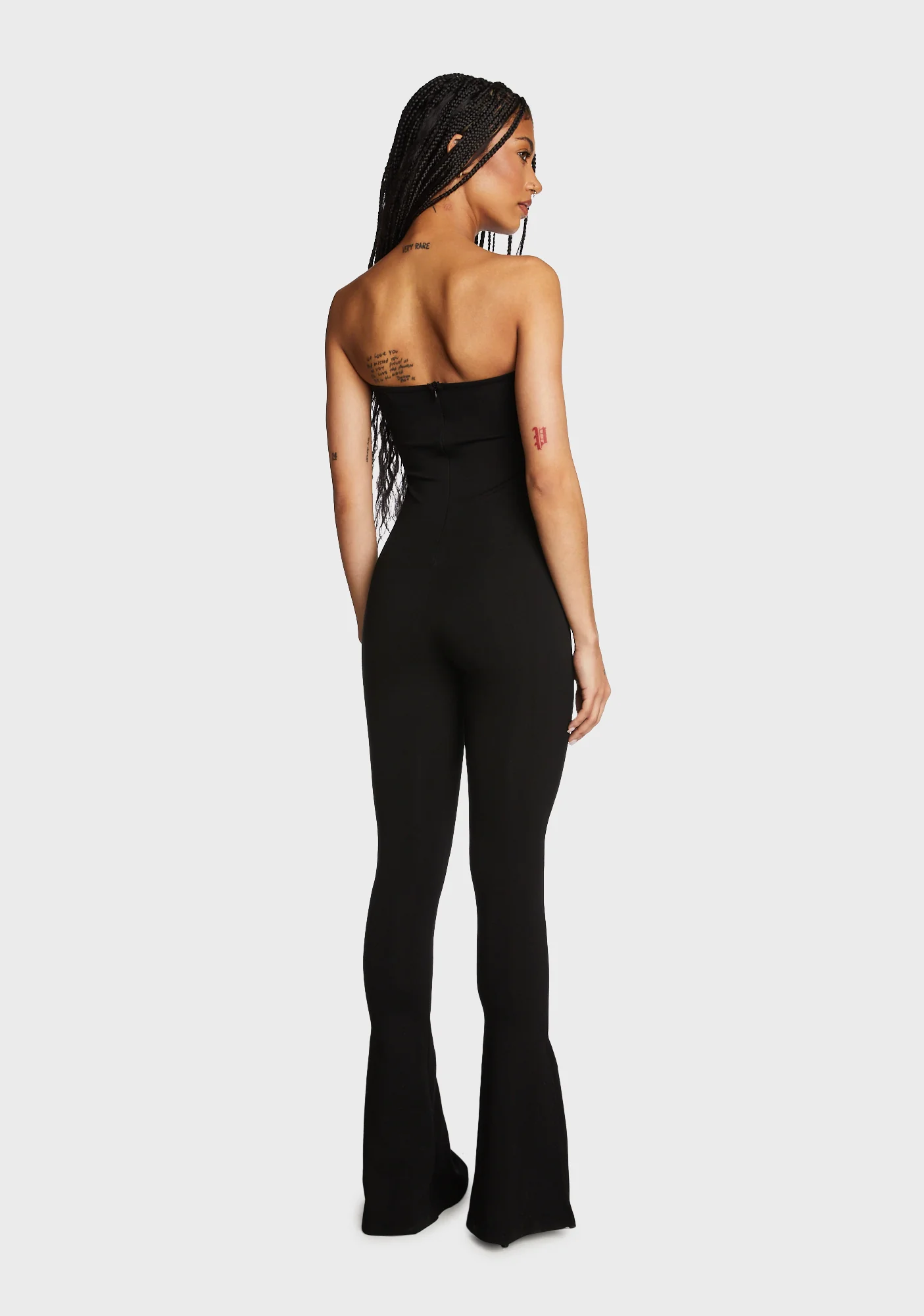 Melina Side Slits Flared Jumpsuit - Image 5