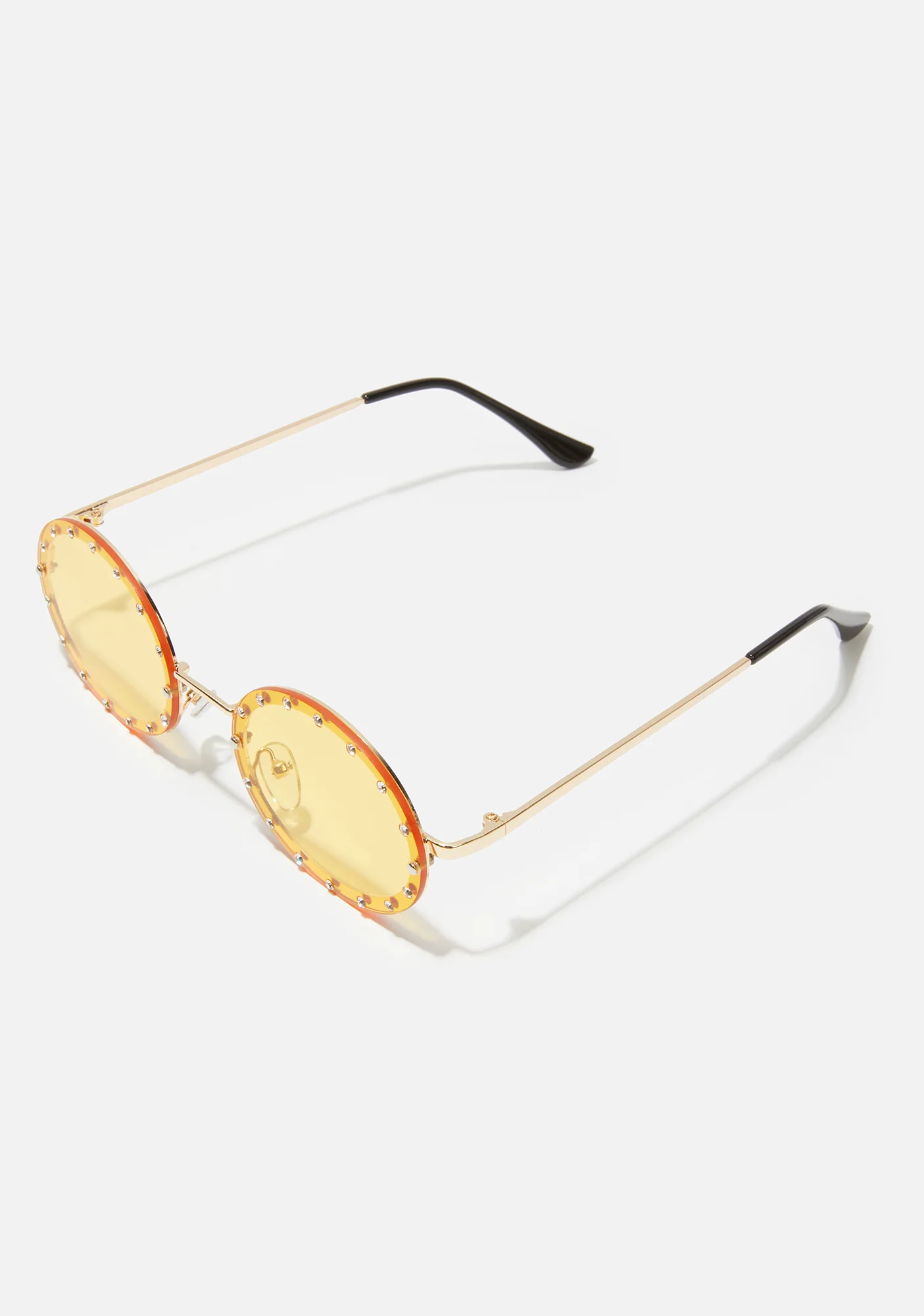 Mellow Hippie Heartbreak Oval Sunglasses - Image 4