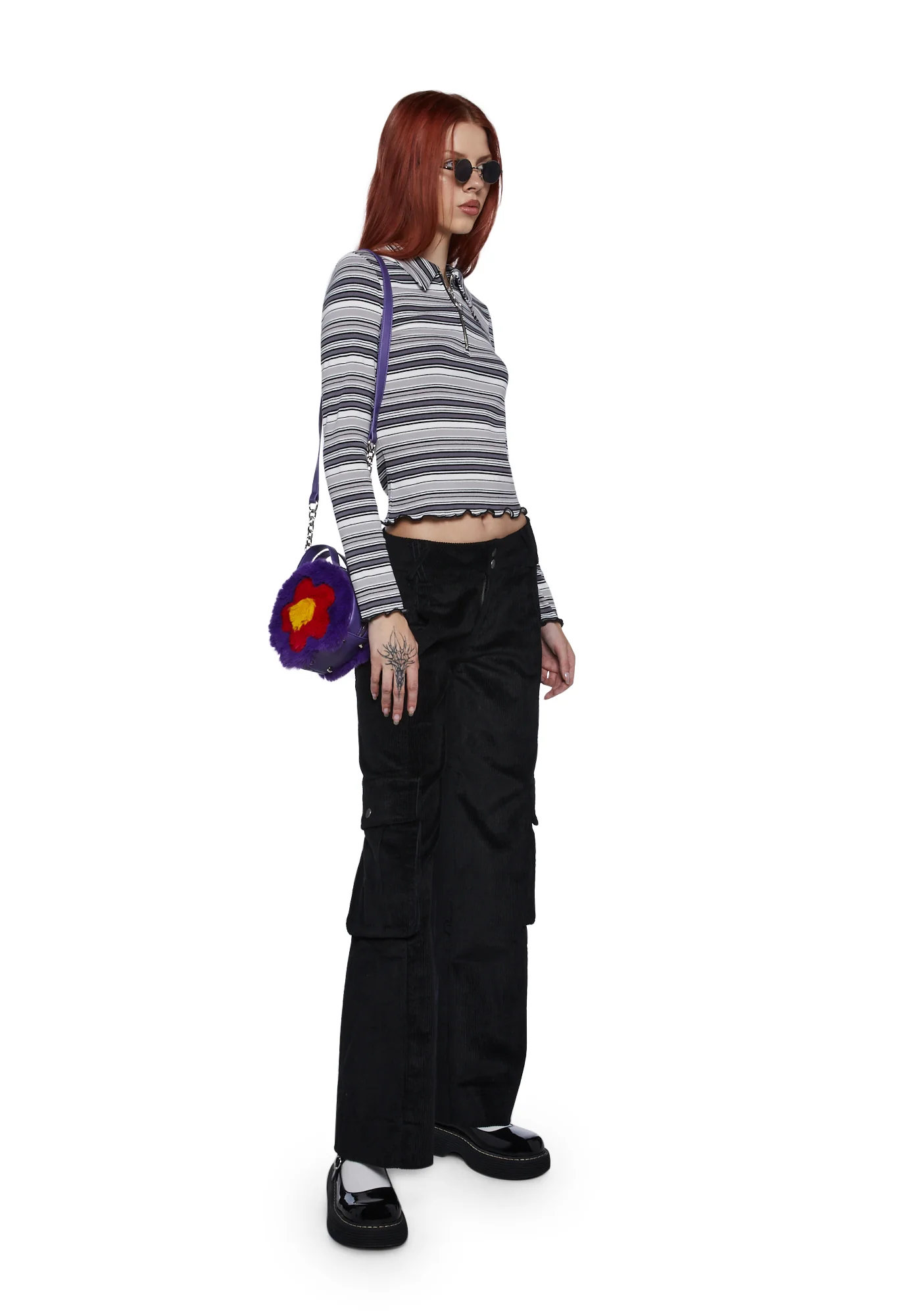 Mellow Mornings Long Sleeve Top - Gray - Image 2