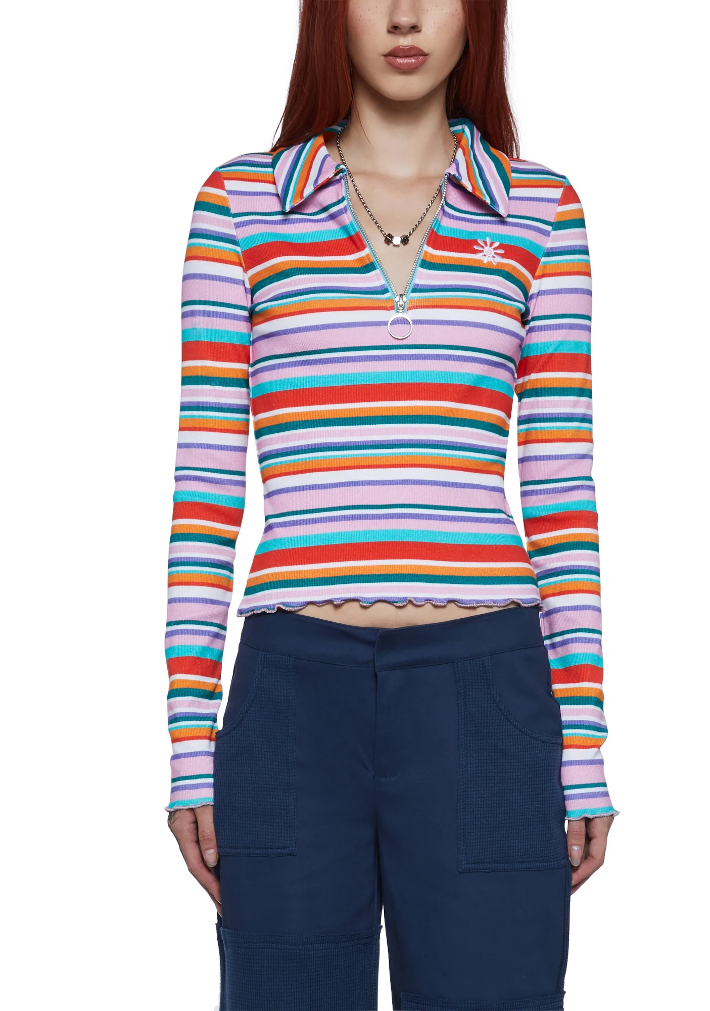 Mellow Mornings Long Sleeve Top - Multi - Image 5