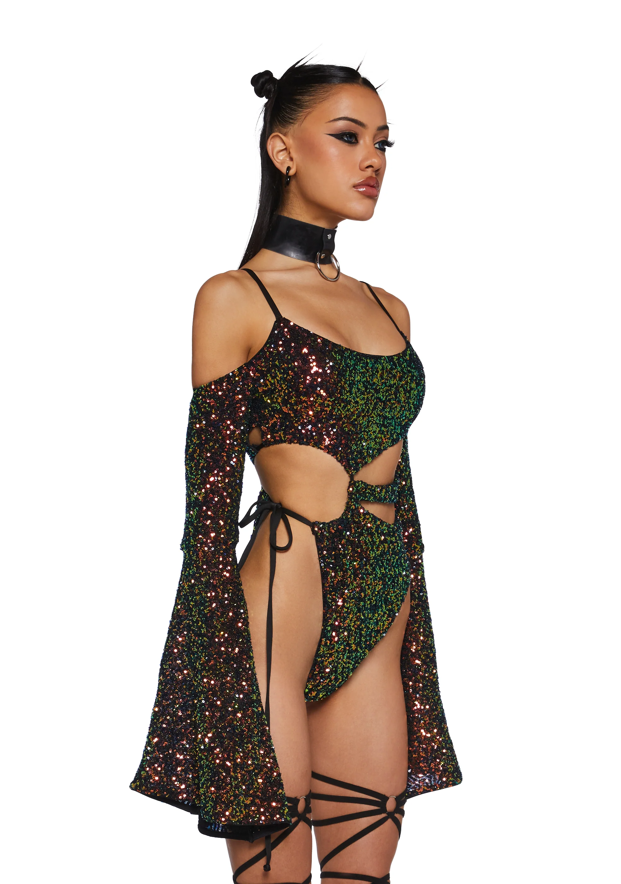 Melodic Mistress Sequin Bodysuit - Image 3
