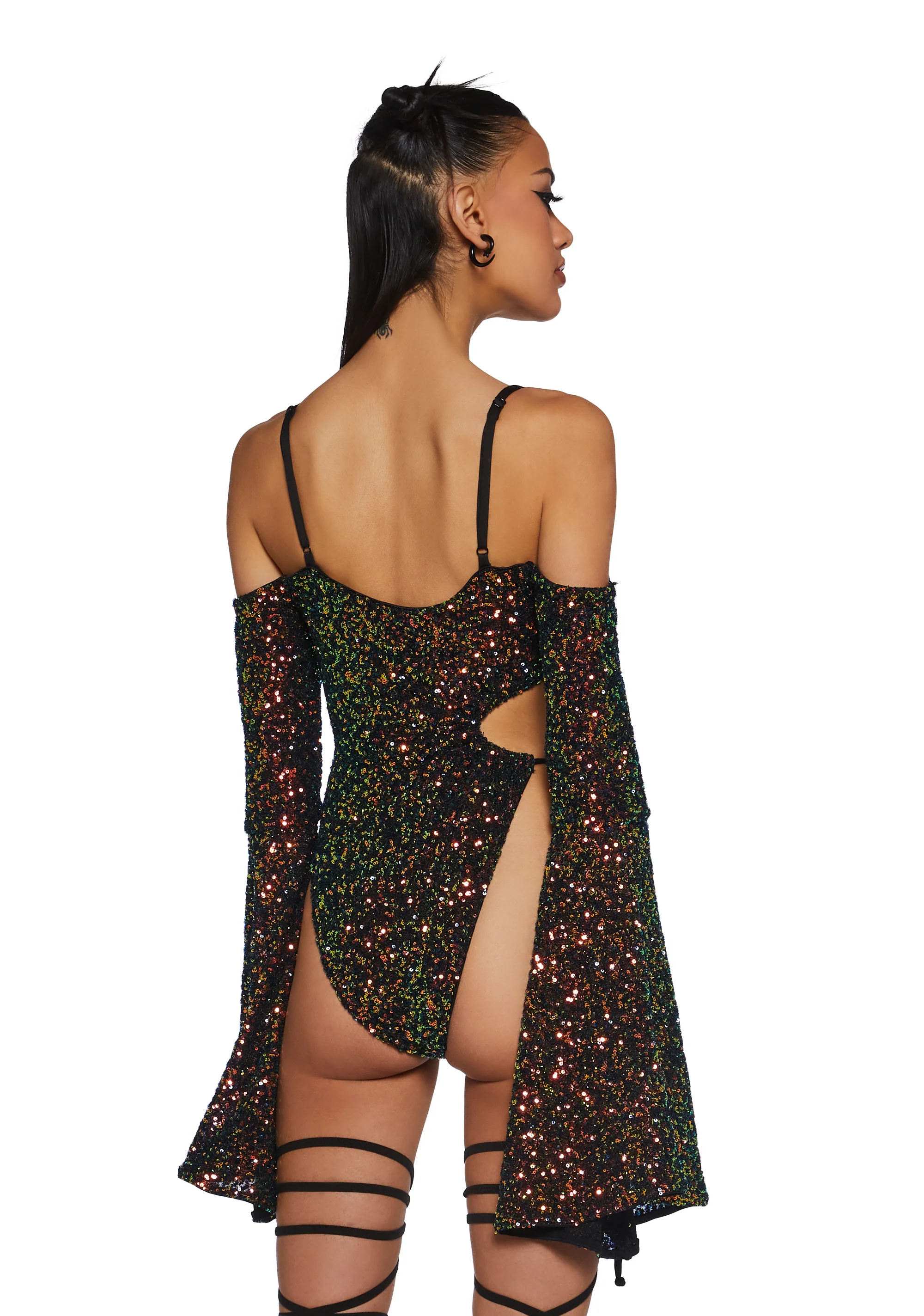 Melodic Mistress Sequin Bodysuit - Image 4