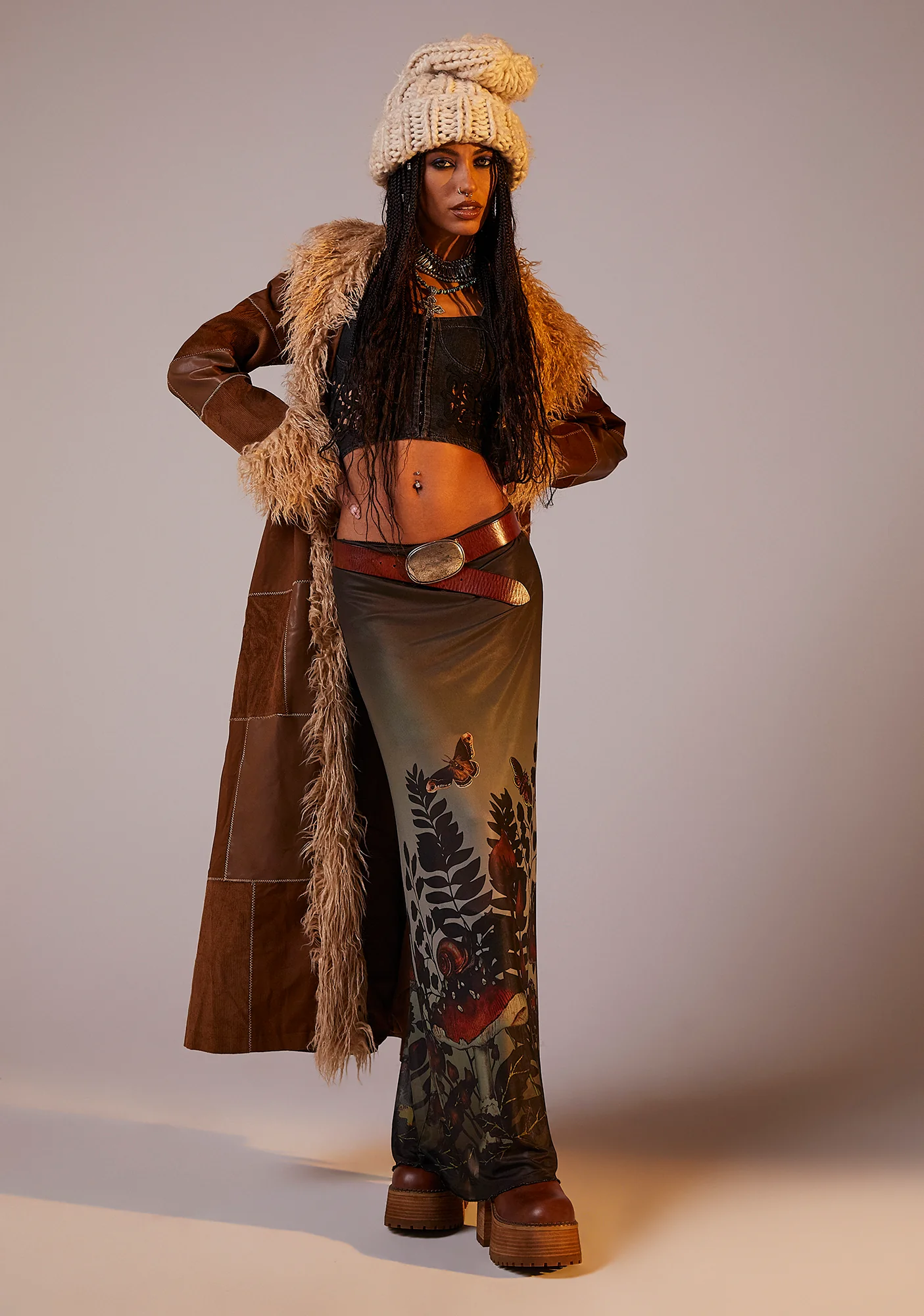 Melodic Wanderlust Maxi Skirt - Image 2