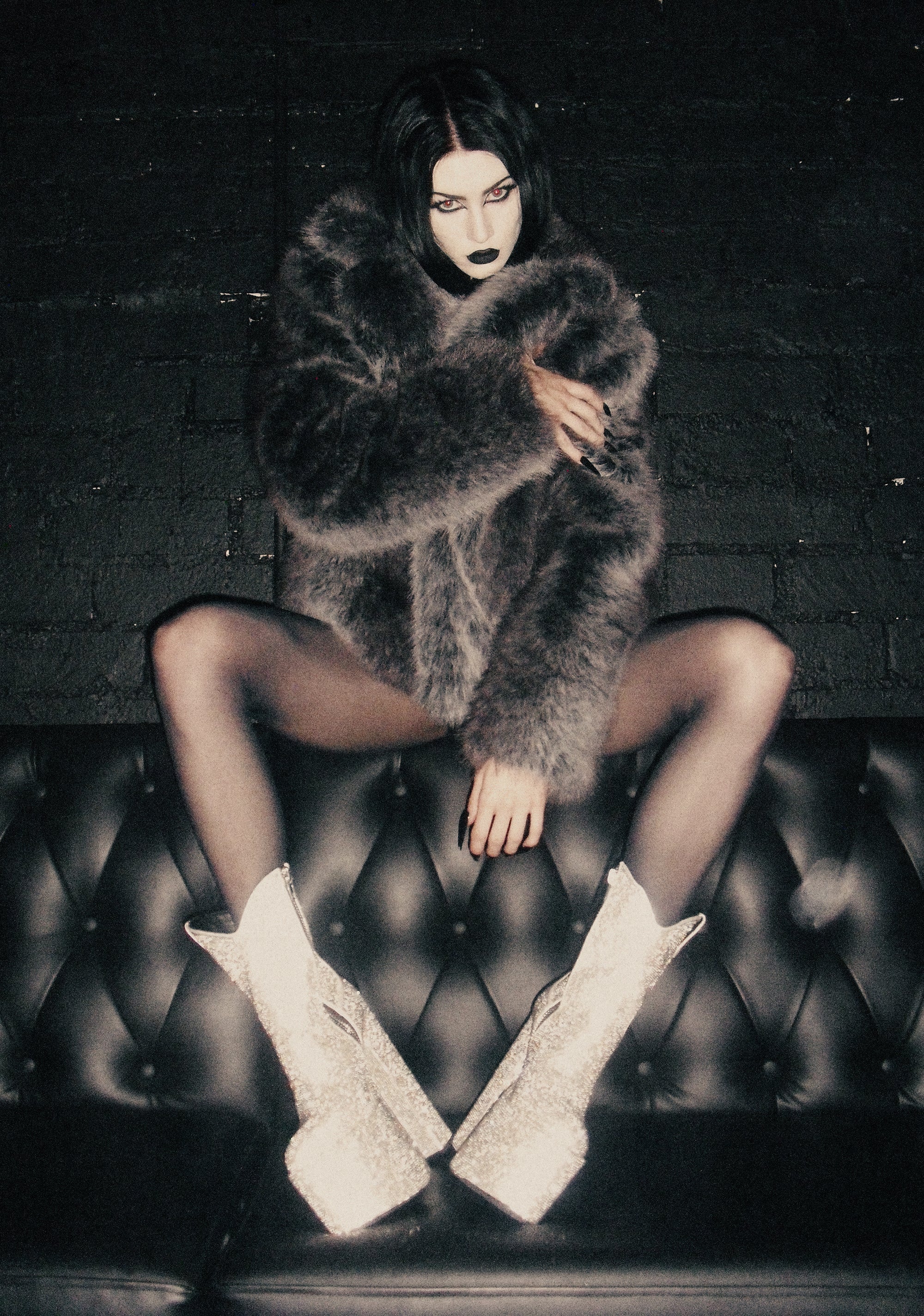 Melora Faux Fur Coat - Image 10