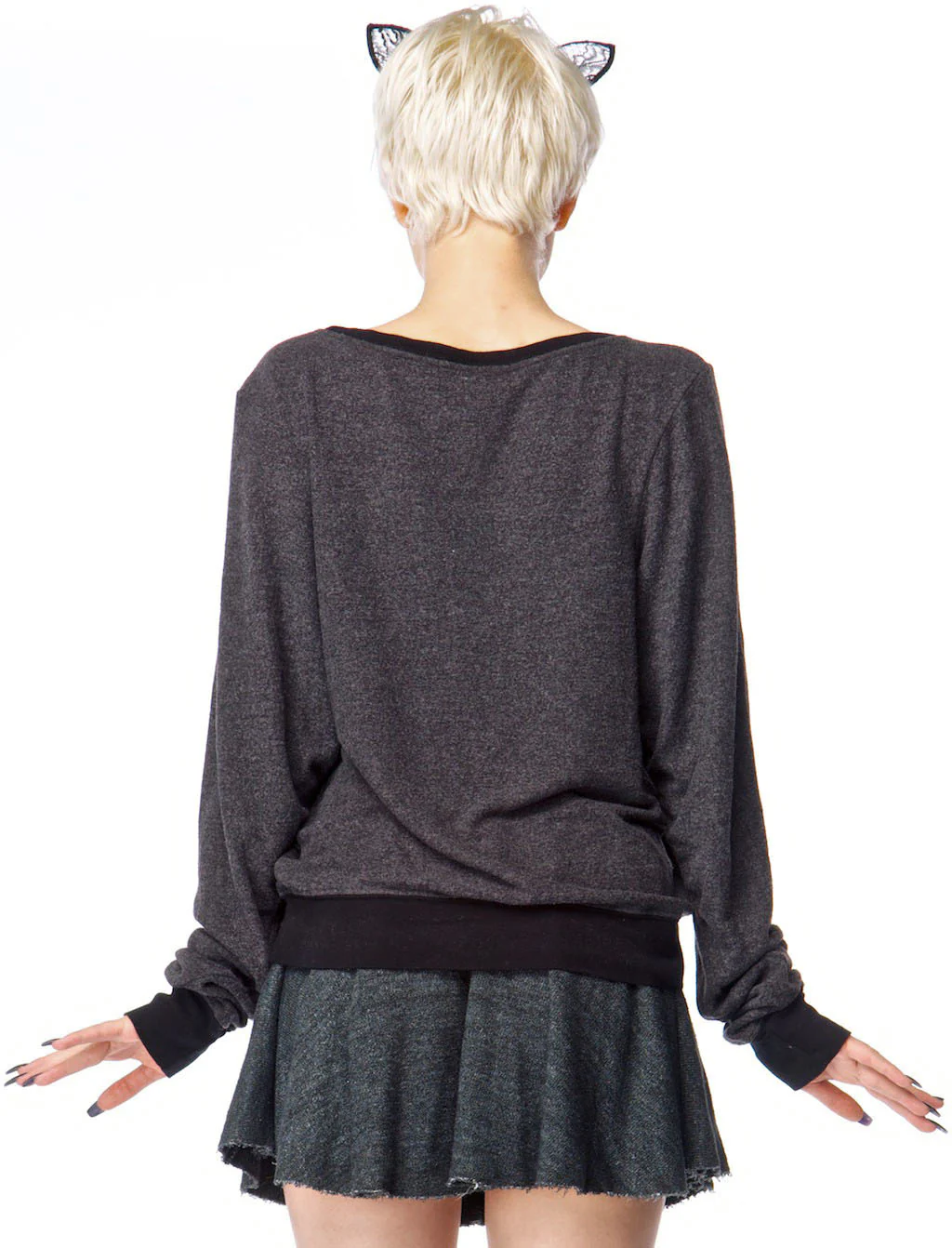 Meow! Baggy Beach Jumper - Image 3