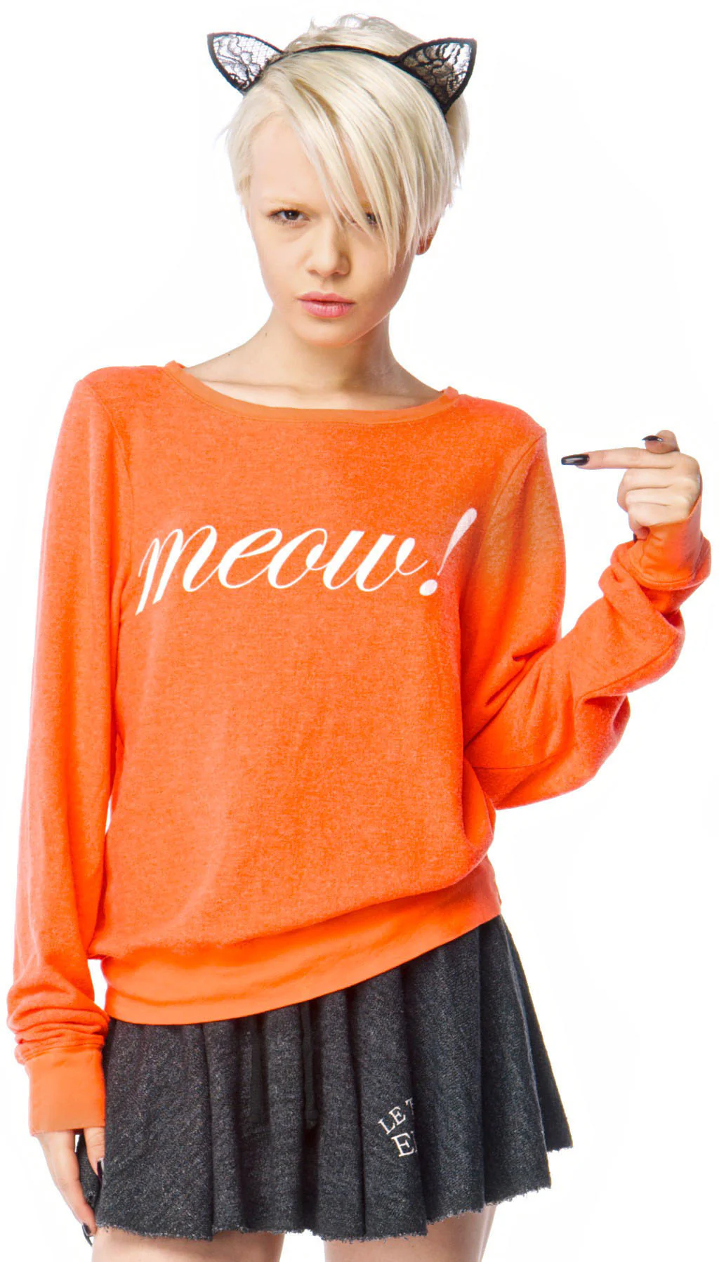 Meow! Baggy Beach Jumper - Image 6