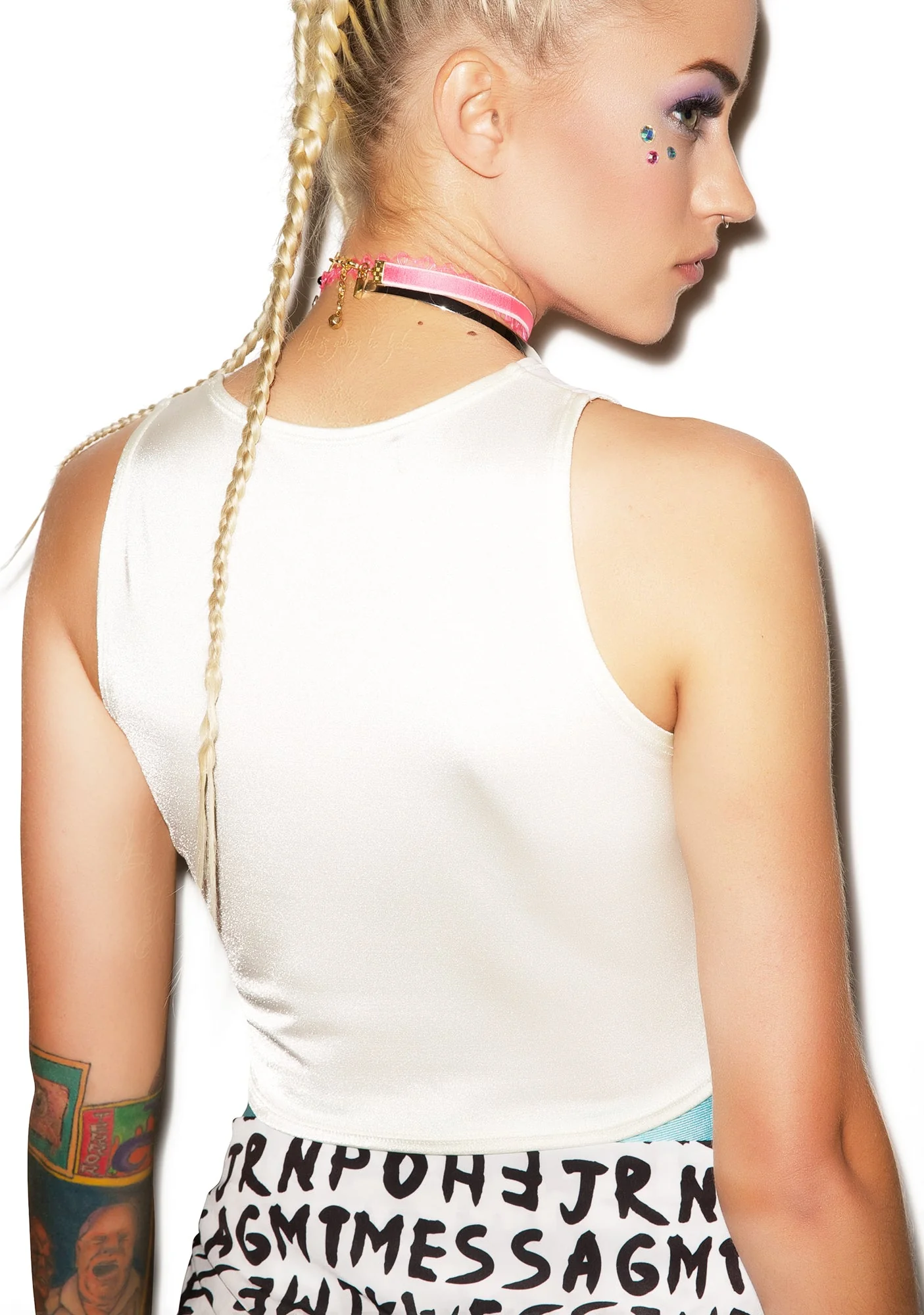 Meow Top - White - Image 5