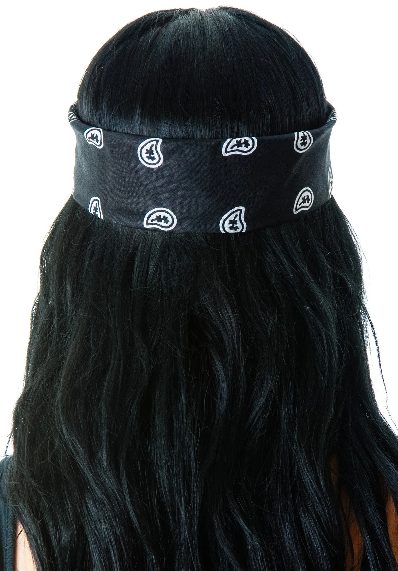 Mercutio Scarf Headpiece - Red - Image 18