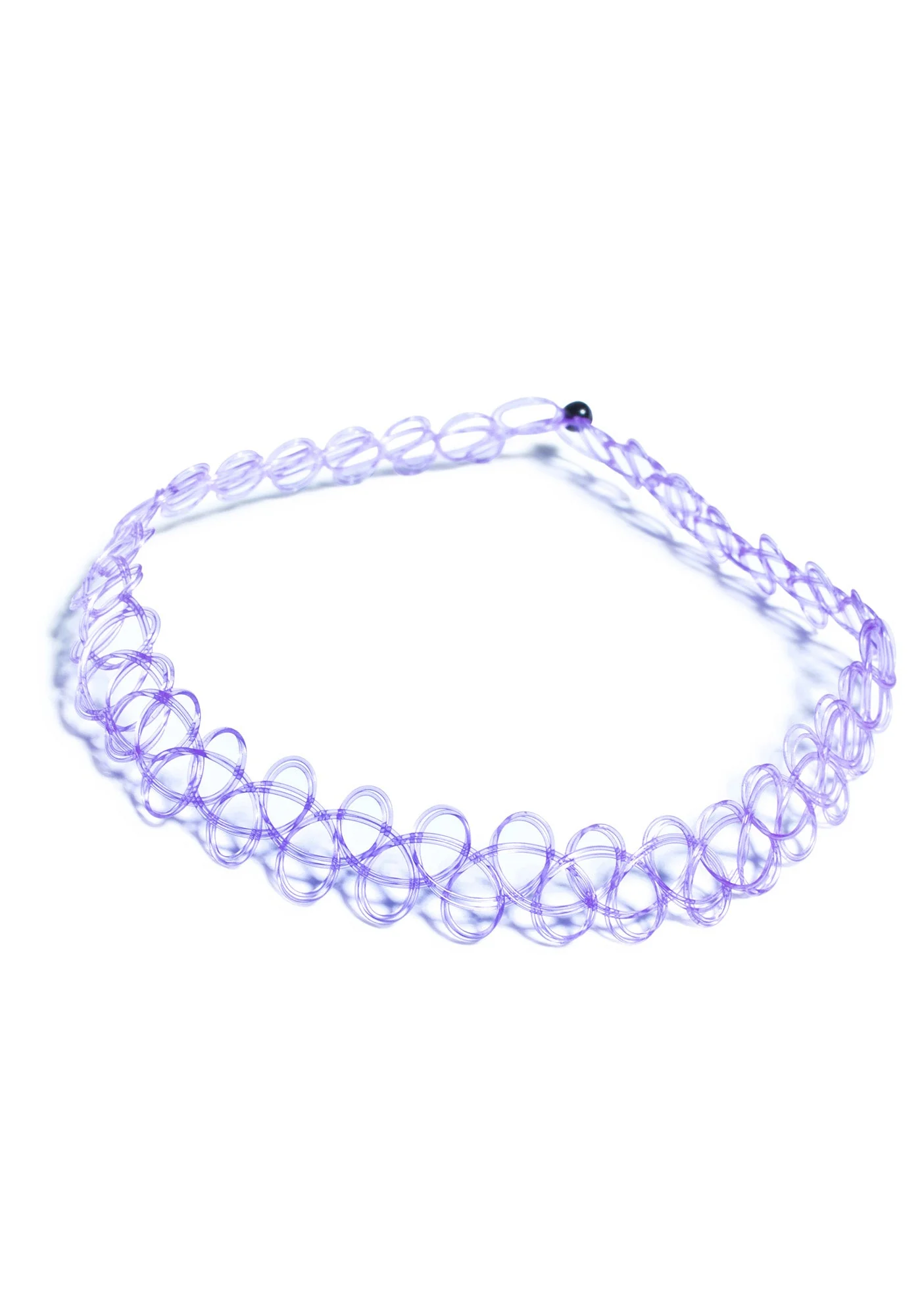 Mermaid Tattoo Choker - Purple - Image 2
