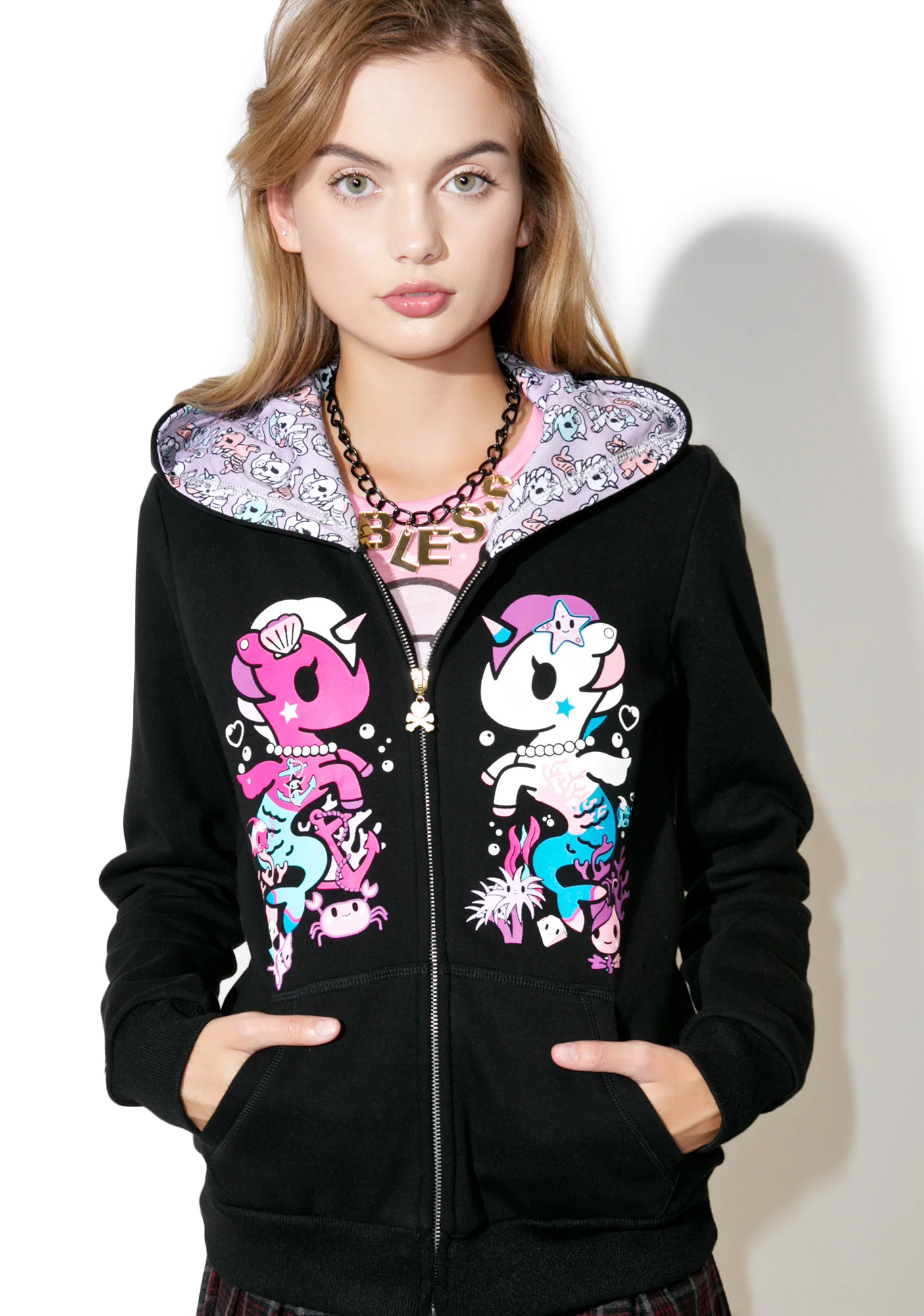 Mermicorno Buds Hoodie - Image 3