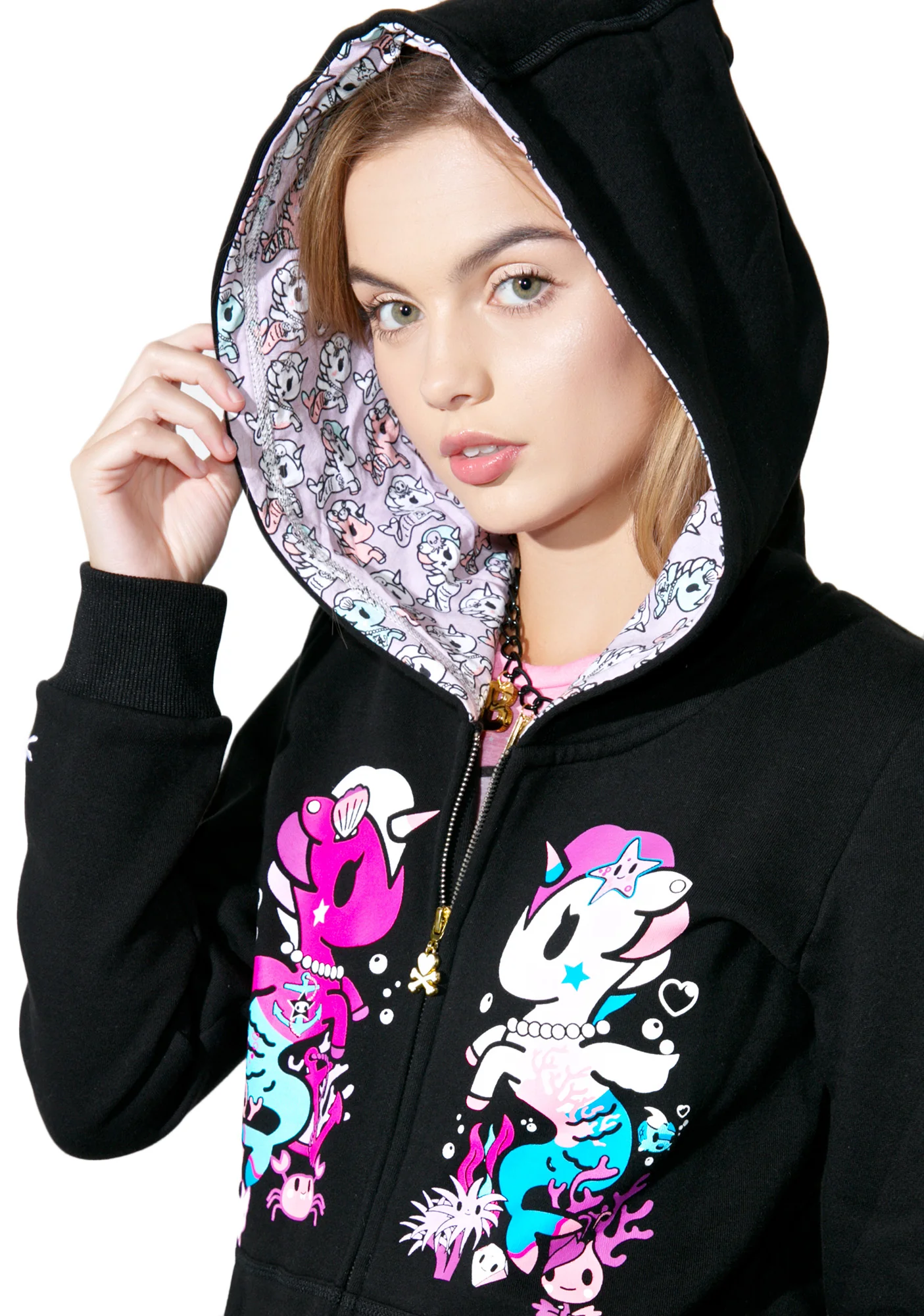 Mermicorno Buds Hoodie - Image 4
