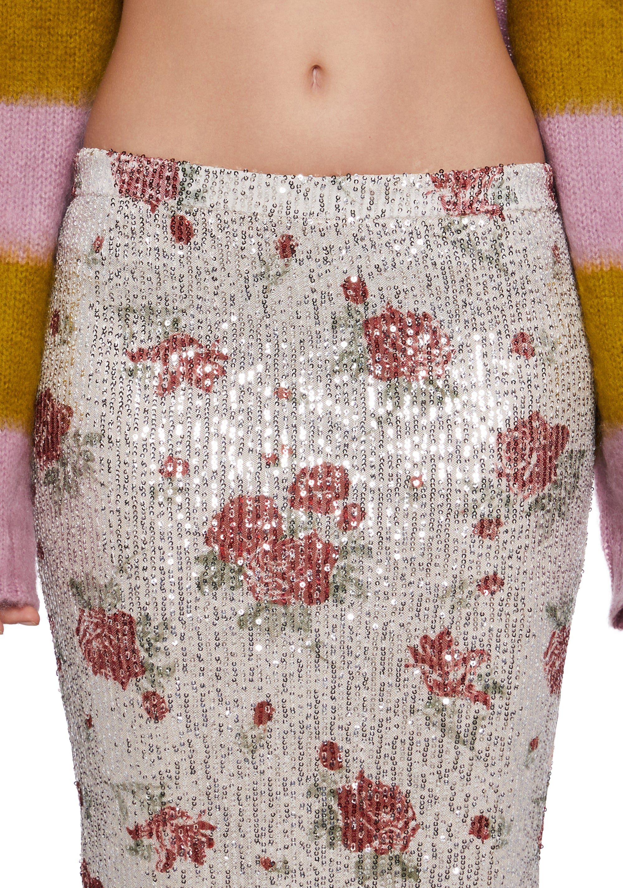 Mesmerized Days Sequin Midi Skirt - Image 5