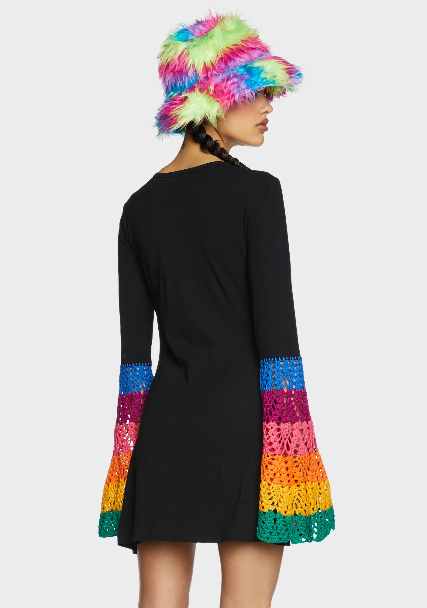 Messing With Magic Bell Sleeve Dress - Image 4