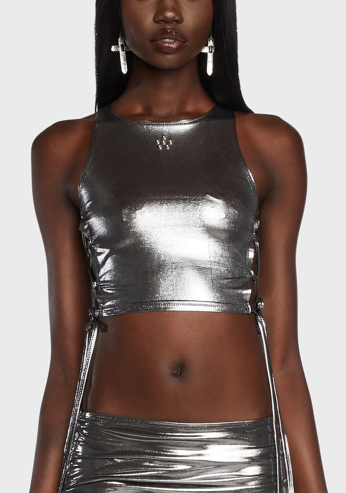 Metallic Daisy Top - Image 2