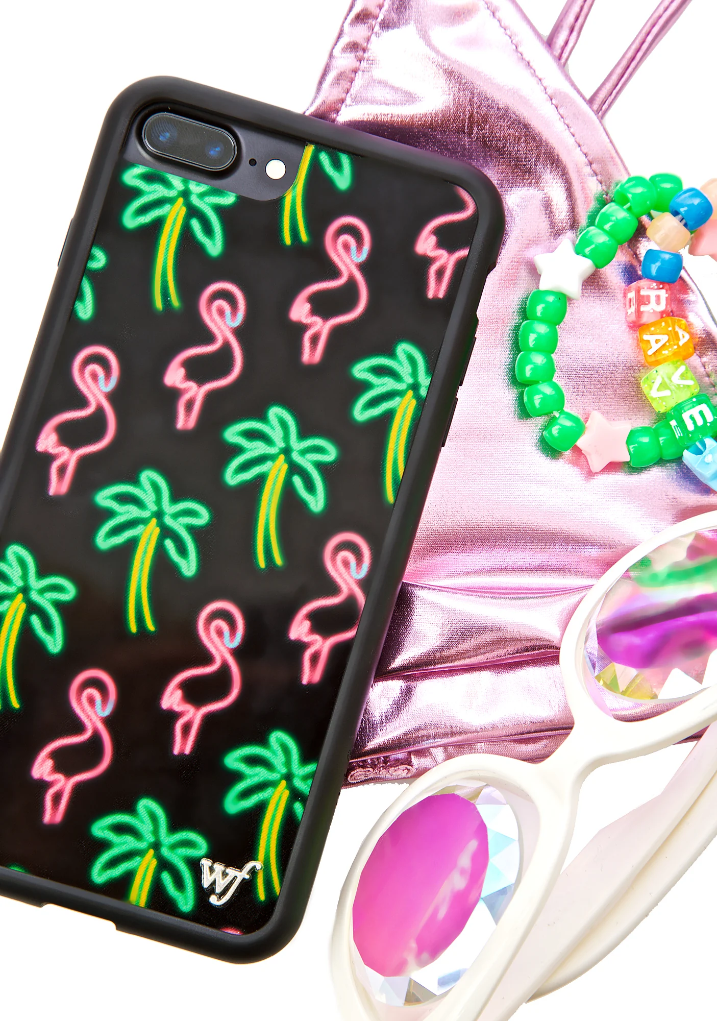 Miami Flamingo iPhone Case - Image 2