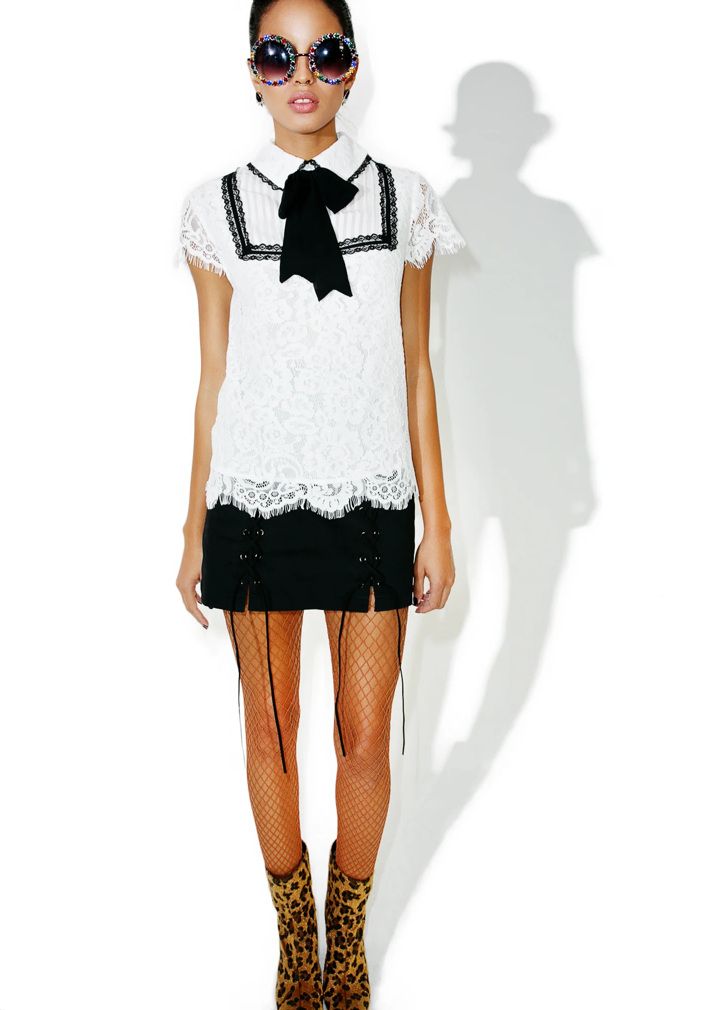 Miaou Lace Shirt - Image 4