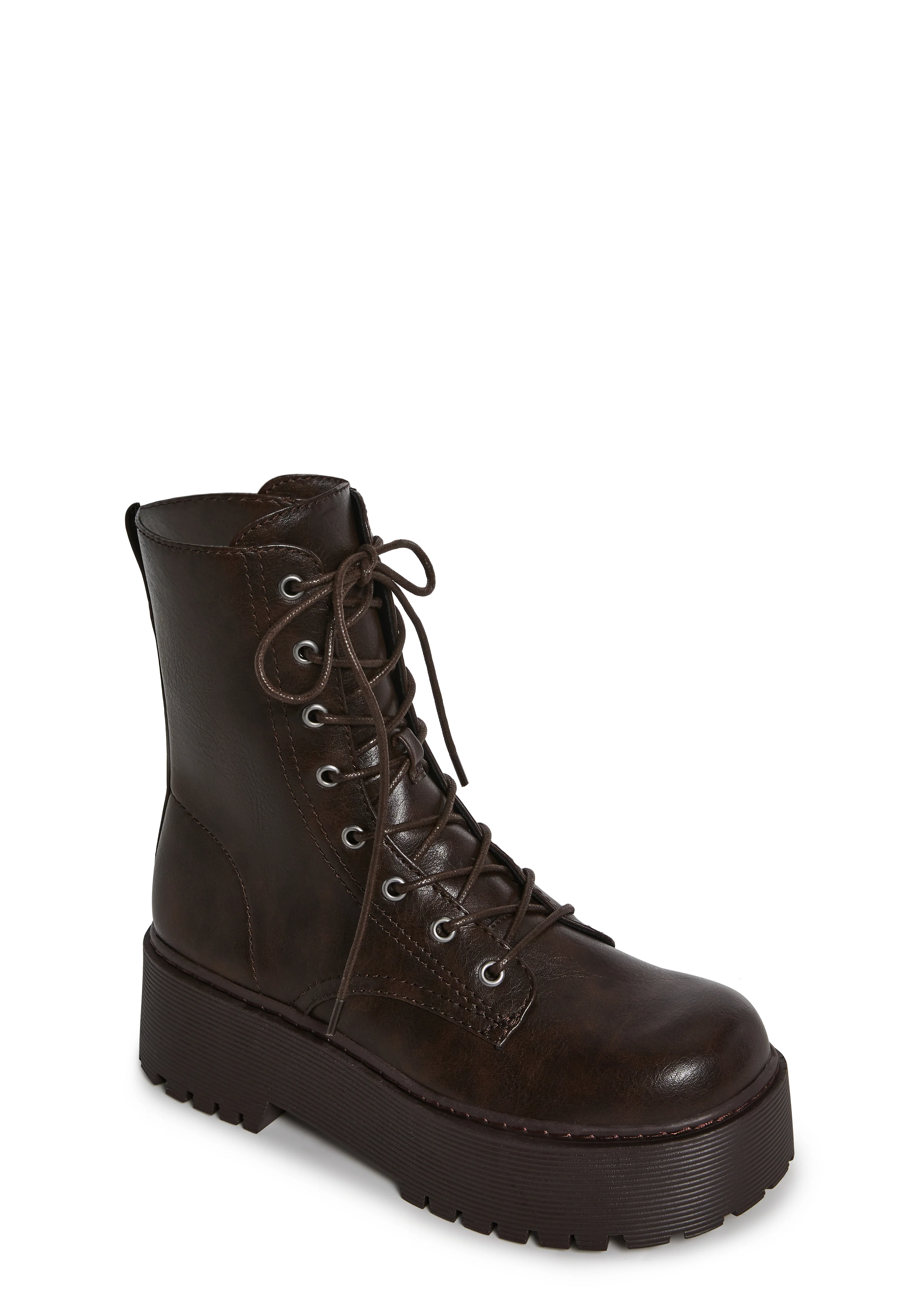 Renegade Combat Boots - Brown - Image 2