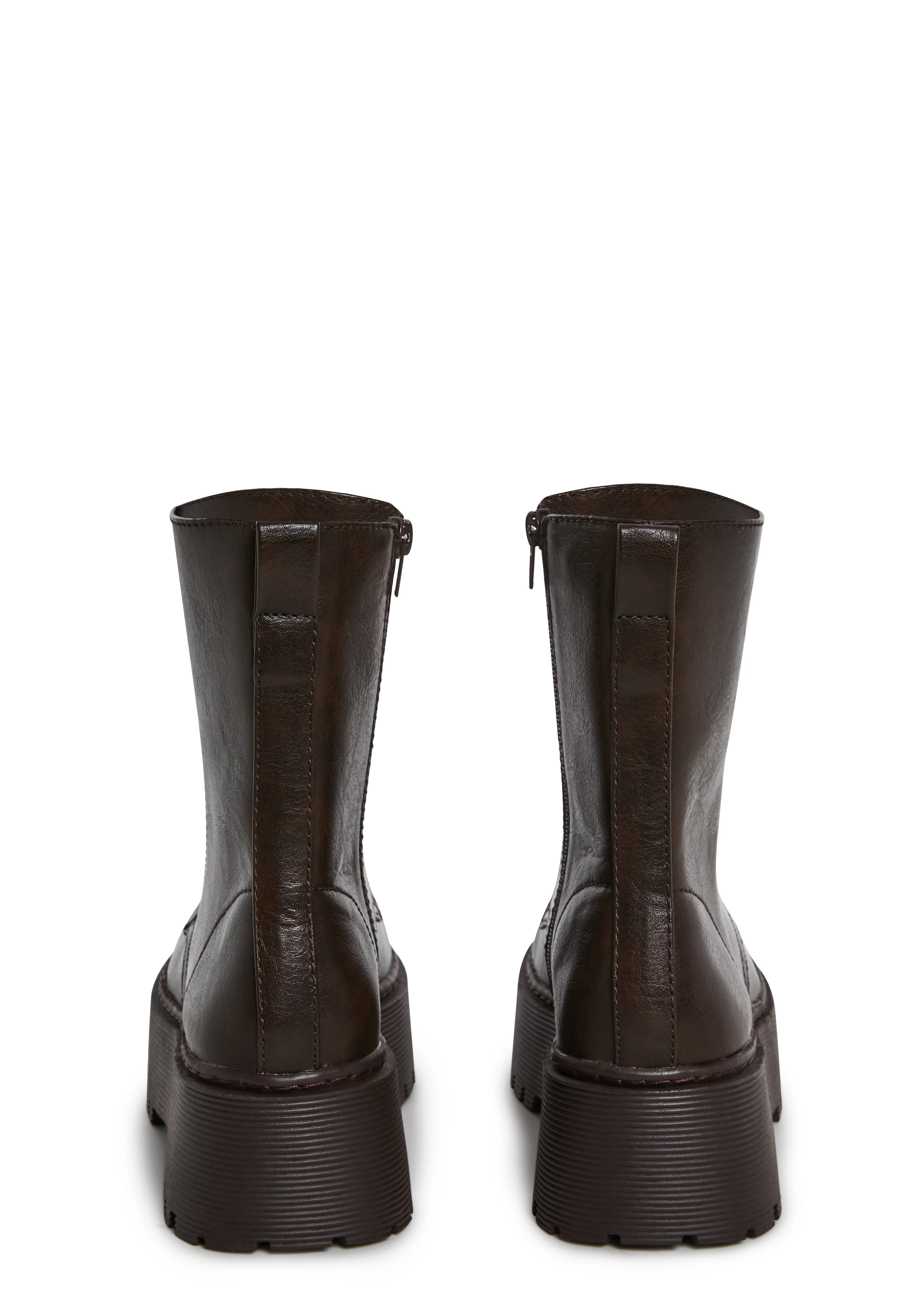 Renegade Combat Boots - Brown - Image 4